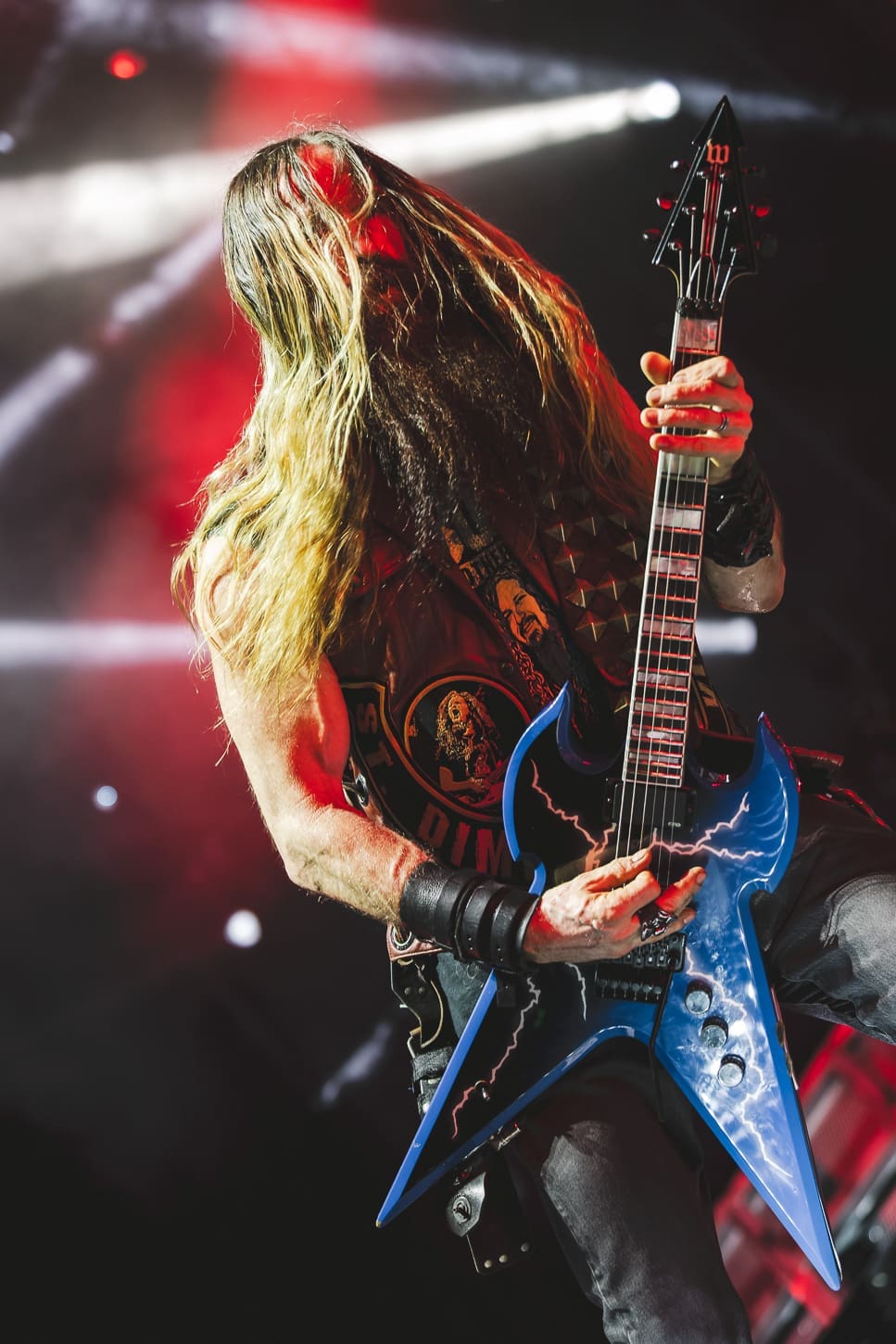 Pantera performs at Hershey Park Stadium.