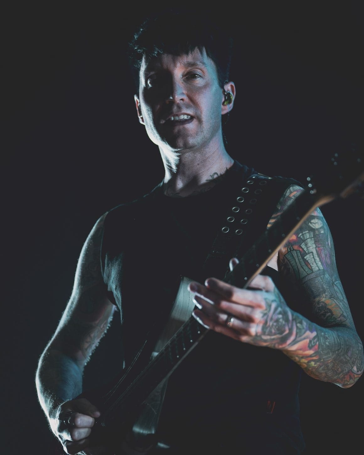 Black Veil Brides perform at the Mann Music Center in Philadelphia, PA.