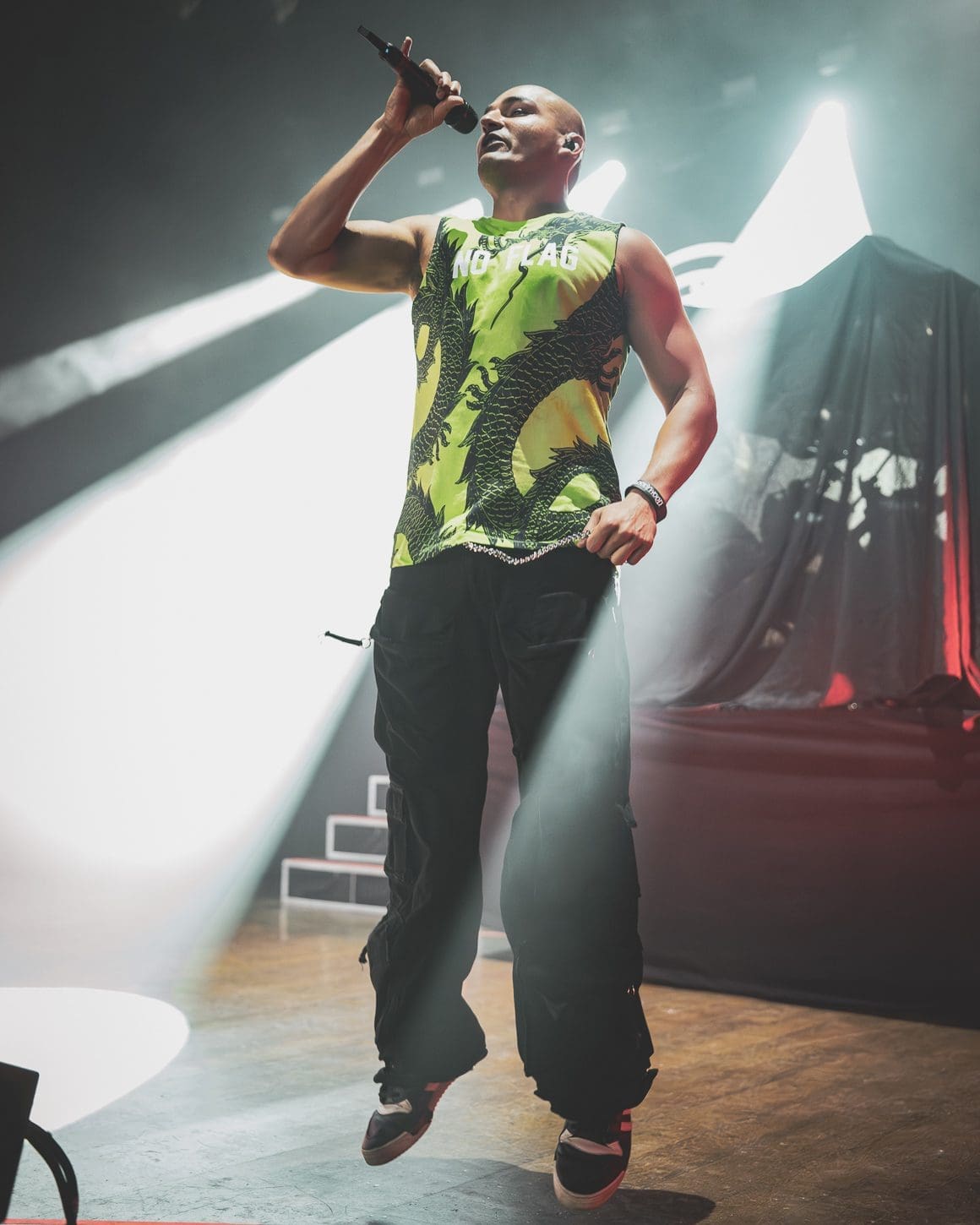 Bloodywood perform at the Mann Music Center in Philadelphia, PA. Bloodywood perform at the Mann Music Center in Philadelphia, PA.