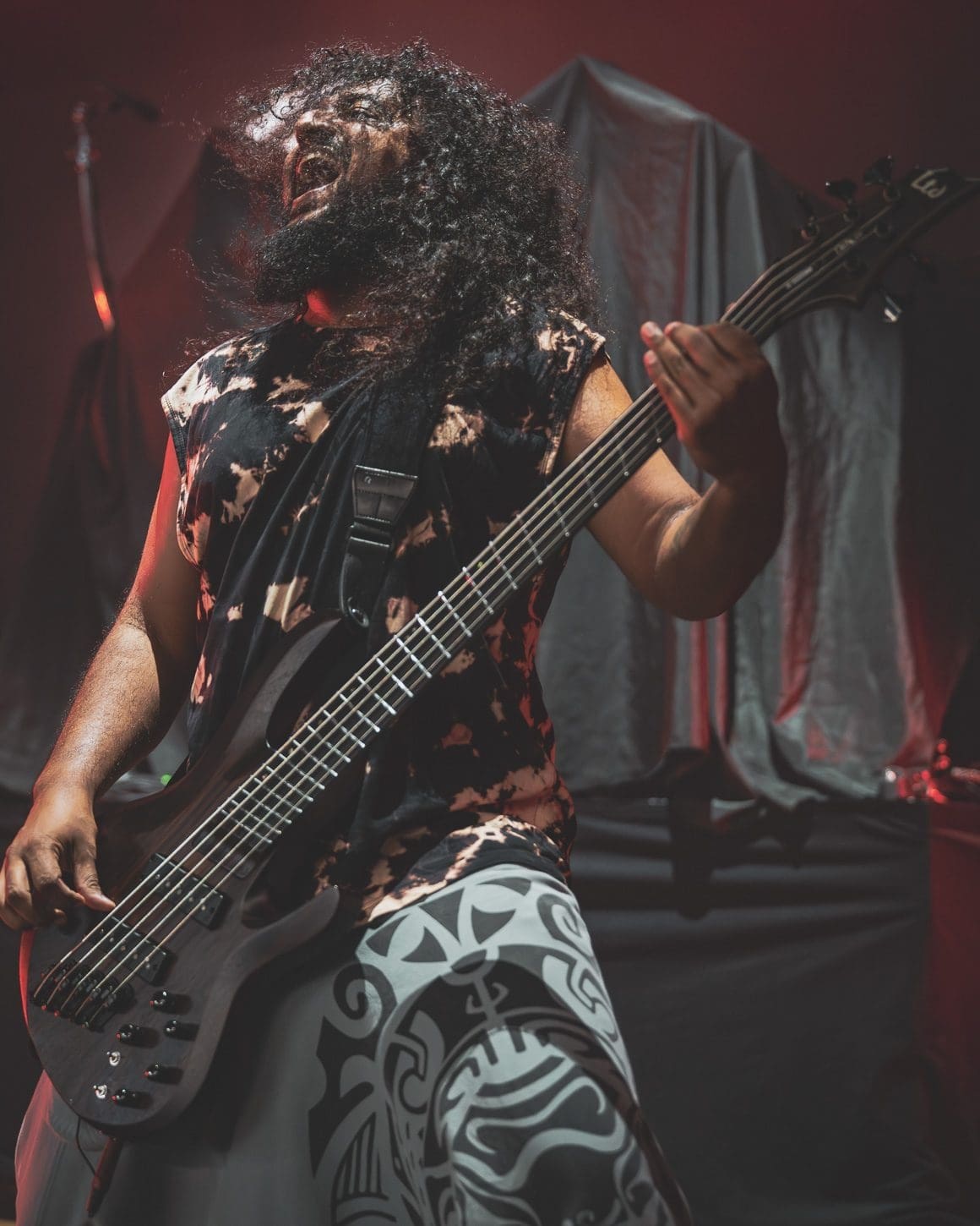 Bloodywood perform at the Mann Music Center in Philadelphia, PA. Bloodywood perform at the Mann Music Center in Philadelphia, PA.