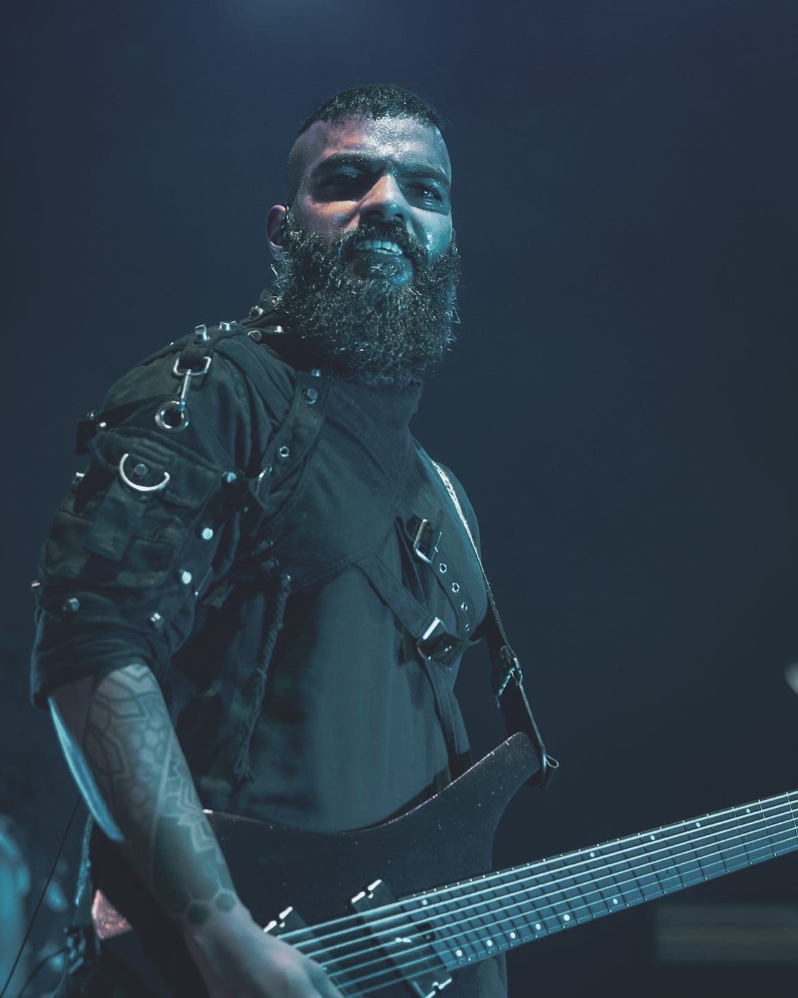 Bloodywood perform at the Mann Music Center in Philadelphia, PA. Bloodywood perform at the Mann Music Center in Philadelphia, PA.