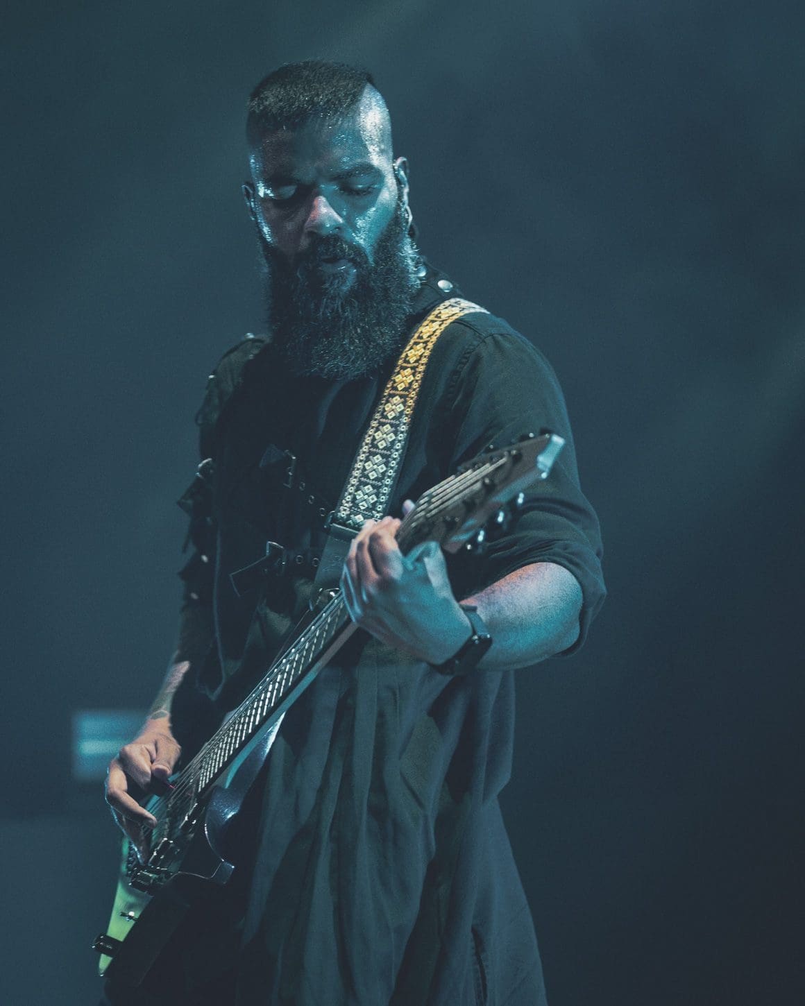 Bloodywood perform at the Mann Music Center in Philadelphia, PA. Bloodywood perform at the Mann Music Center in Philadelphia, PA.