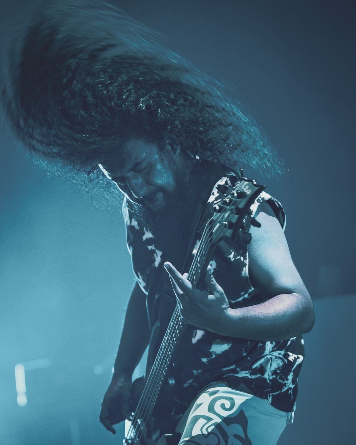 Bloodywood perform at the Mann Music Center in Philadelphia, PA. Bloodywood perform at the Mann Music Center in Philadelphia, PA.