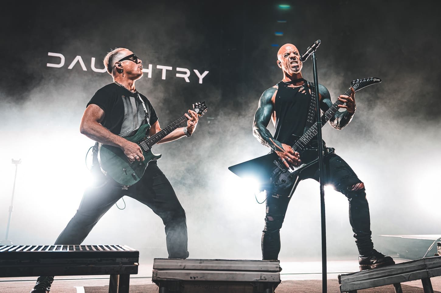 Daughtry performs at the Freedom Mortgage Pavilion in Camden, NJ