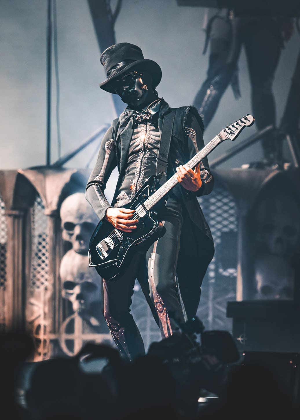 Ghost performs at the Wells Fargo Center in Philadelphia, PA