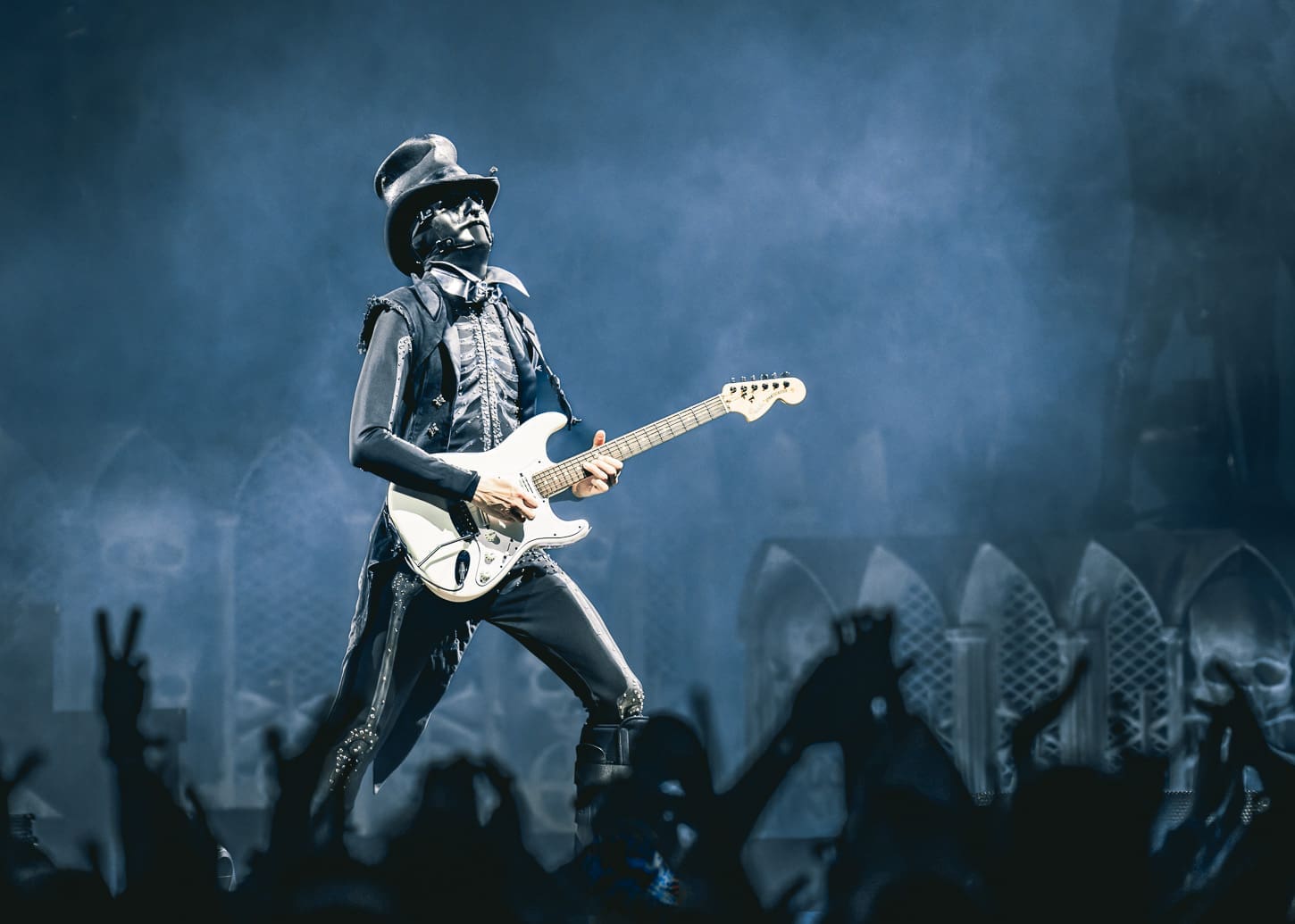Ghost performs at the Wells Fargo Center in Philadelphia, PA