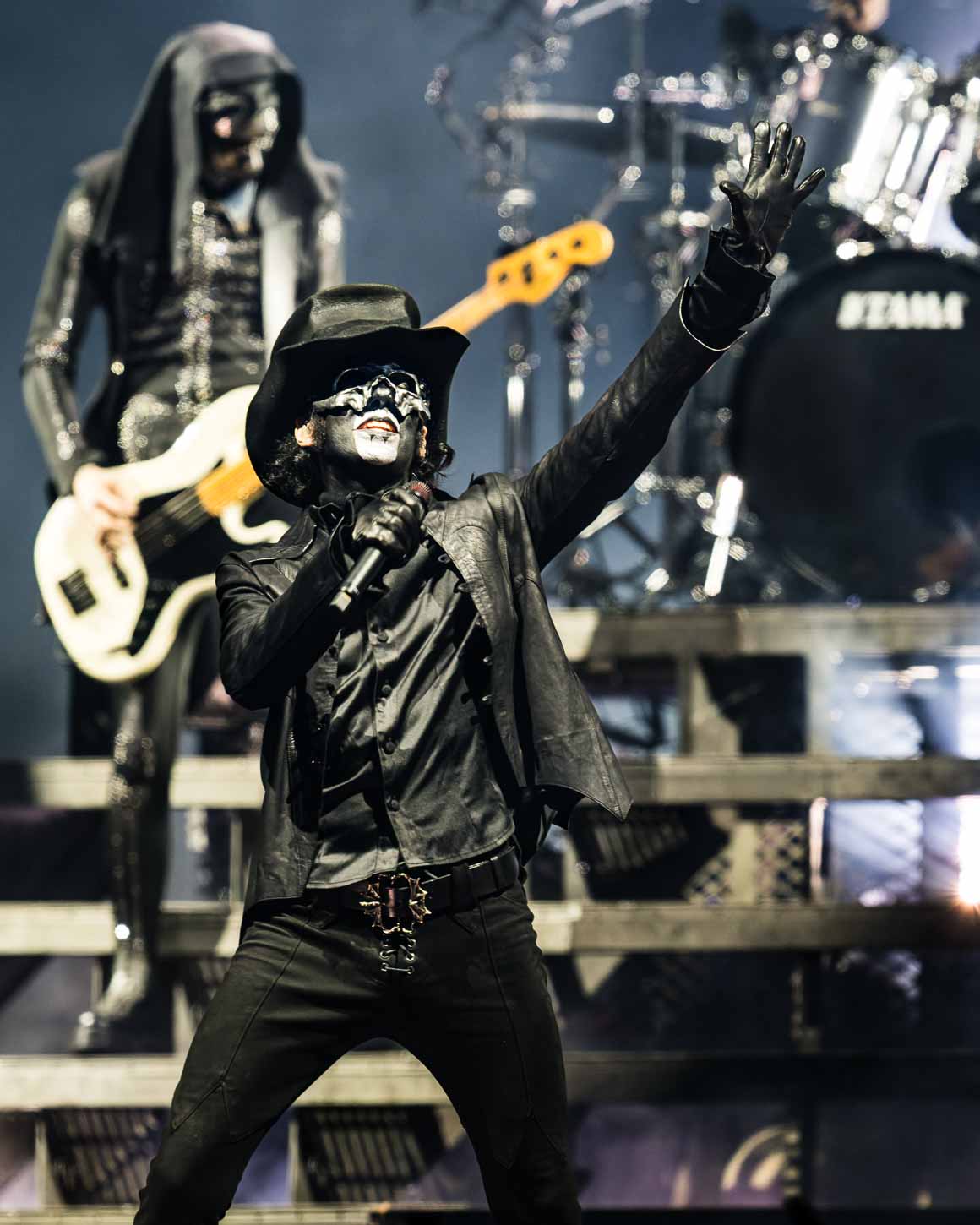 Ghost performs at the Wells Fargo Center in Philadelphia, PA