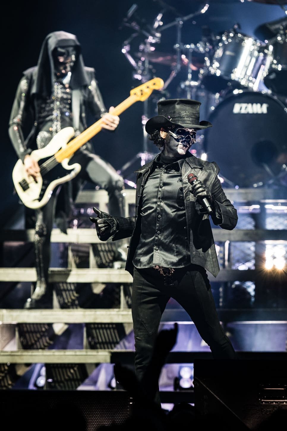 Ghost performs at the Wells Fargo Center in Philadelphia, PA