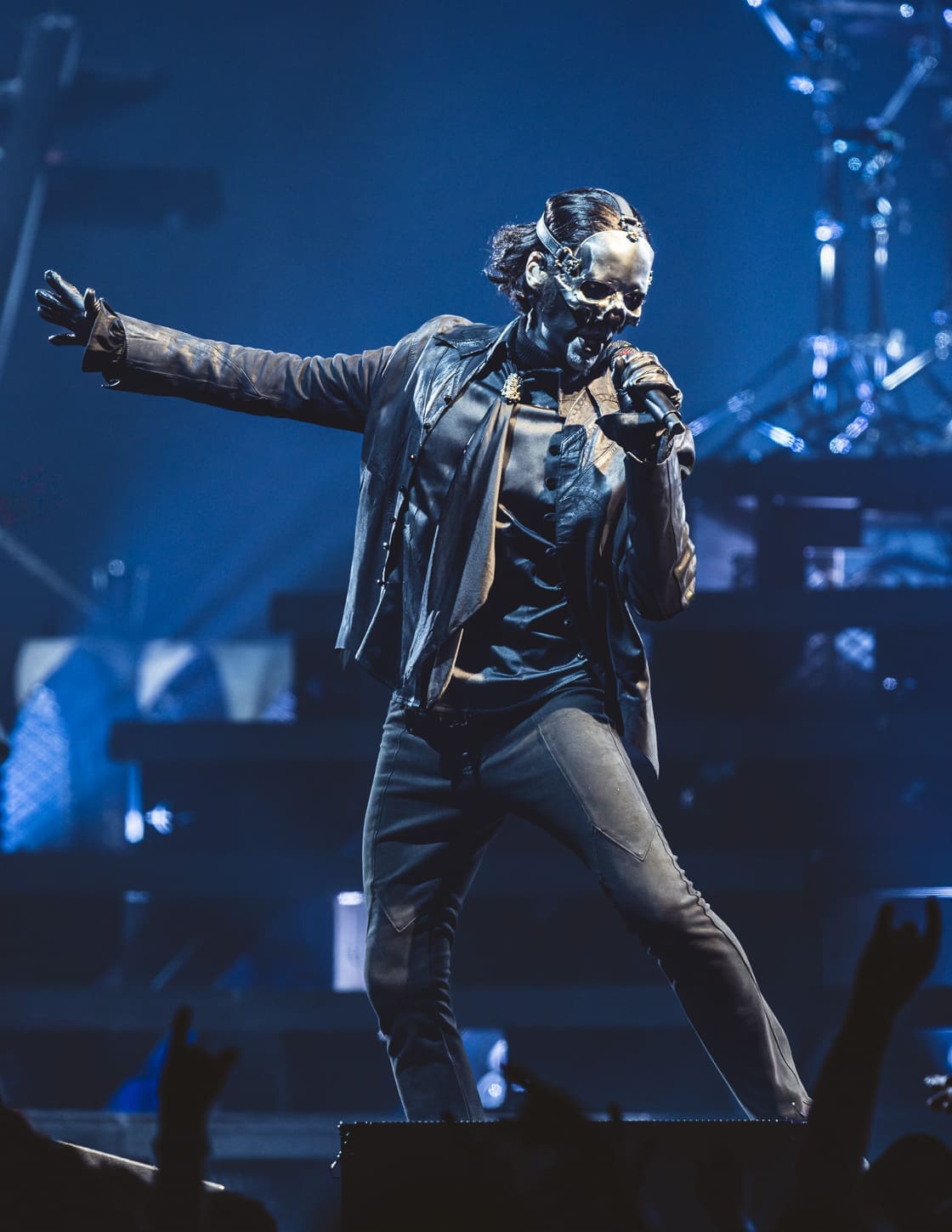 Ghost performs at the Wells Fargo Center in Philadelphia, PA