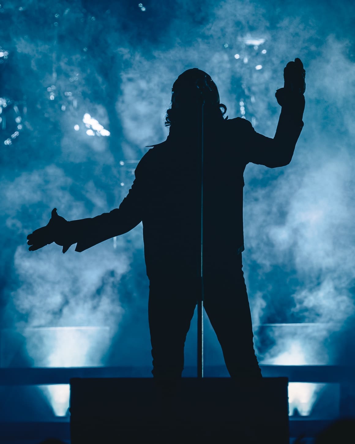 Ghost performs at the Wells Fargo Center in Philadelphia, PA