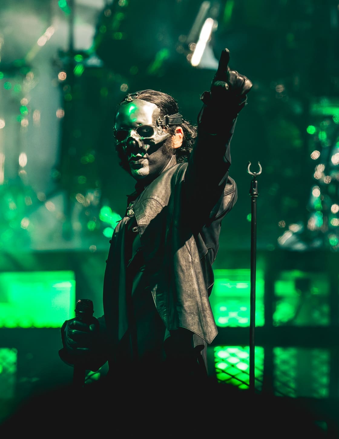 Ghost performs at the Wells Fargo Center in Philadelphia, PA