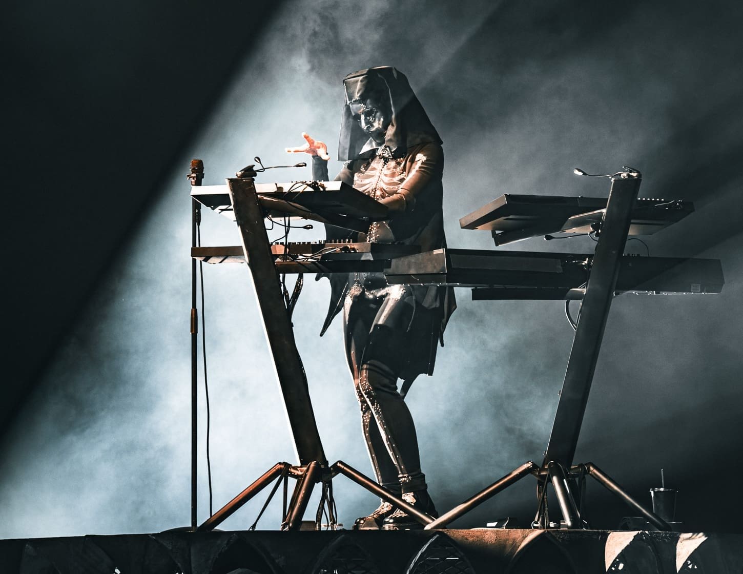 Ghost performs at the Wells Fargo Center in Philadelphia, PA