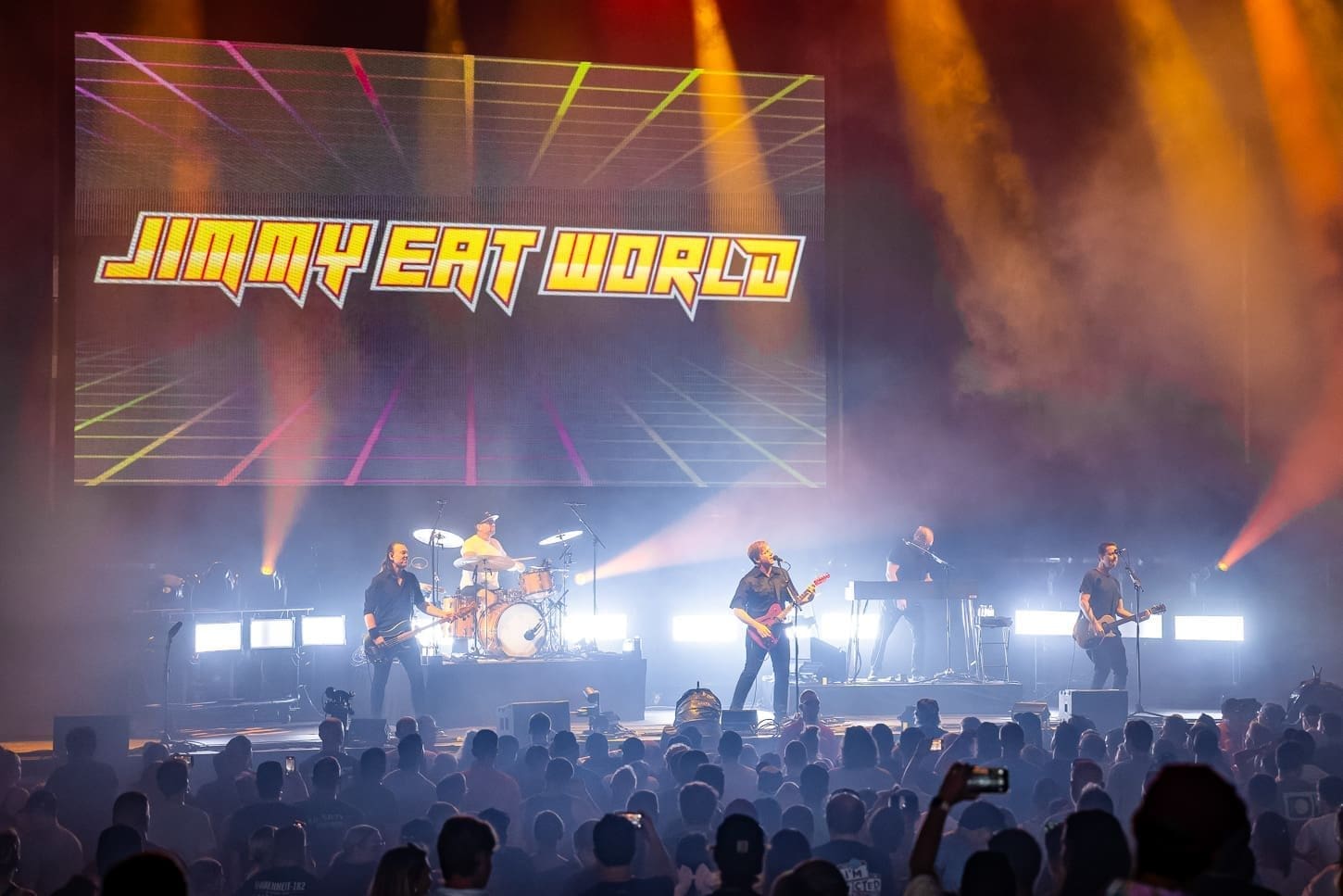 Jimmy Eat World performs at Freedom Mortgage Pavilion in support of The Offspring.