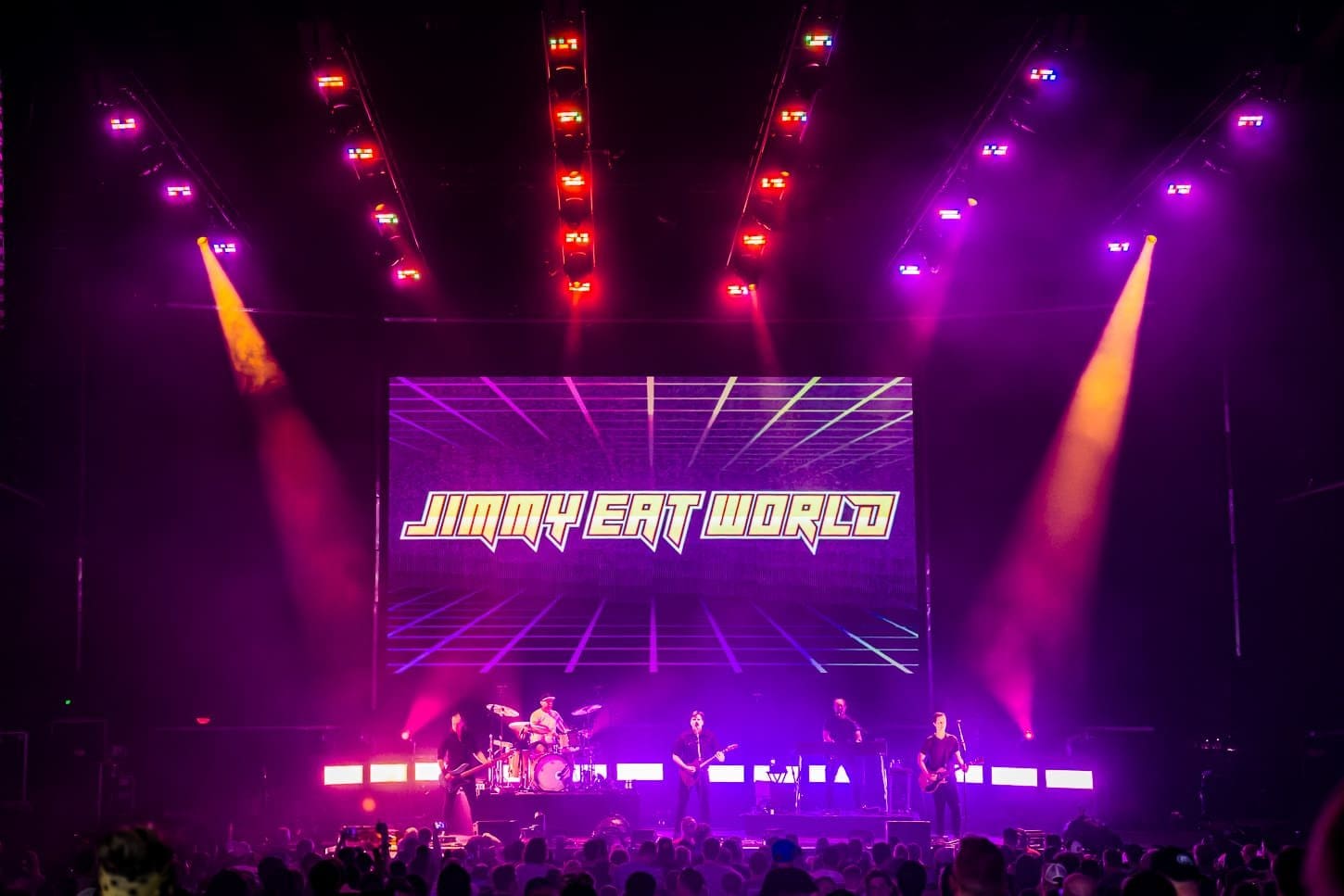 Jimmy Eat World performs at Freedom Mortgage Pavilion in support of The Offspring.