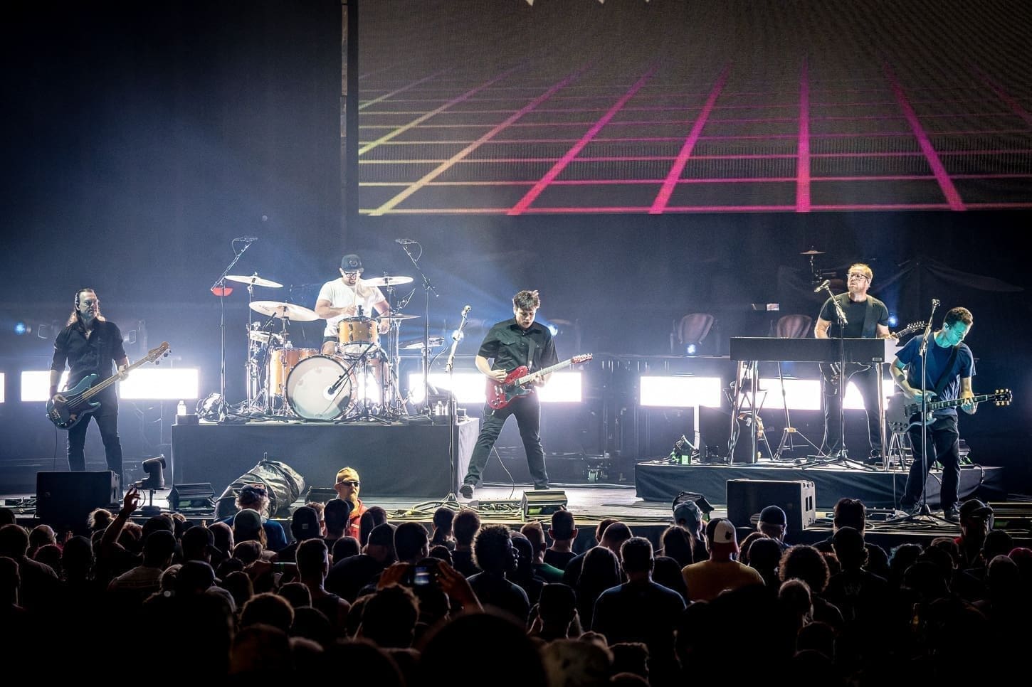 Jimmy Eat World performs at Freedom Mortgage Pavilion in support of The Offspring.