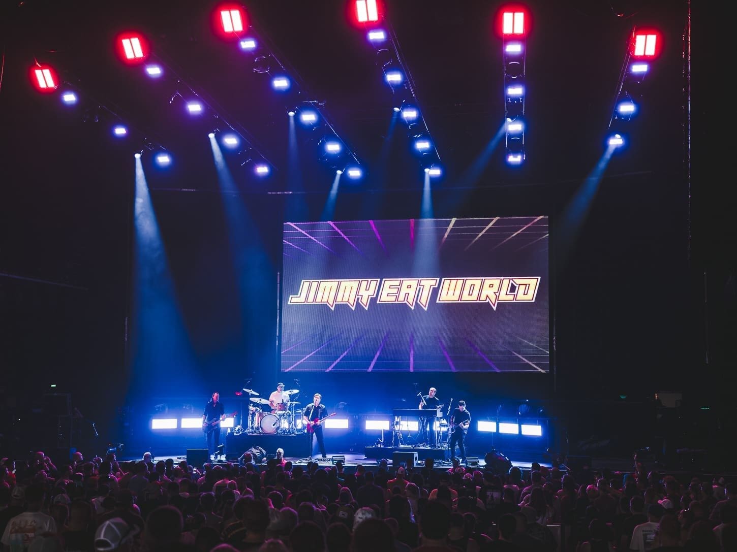 Jimmy Eat World performs at Freedom Mortgage Pavilion in support of The Offspring.