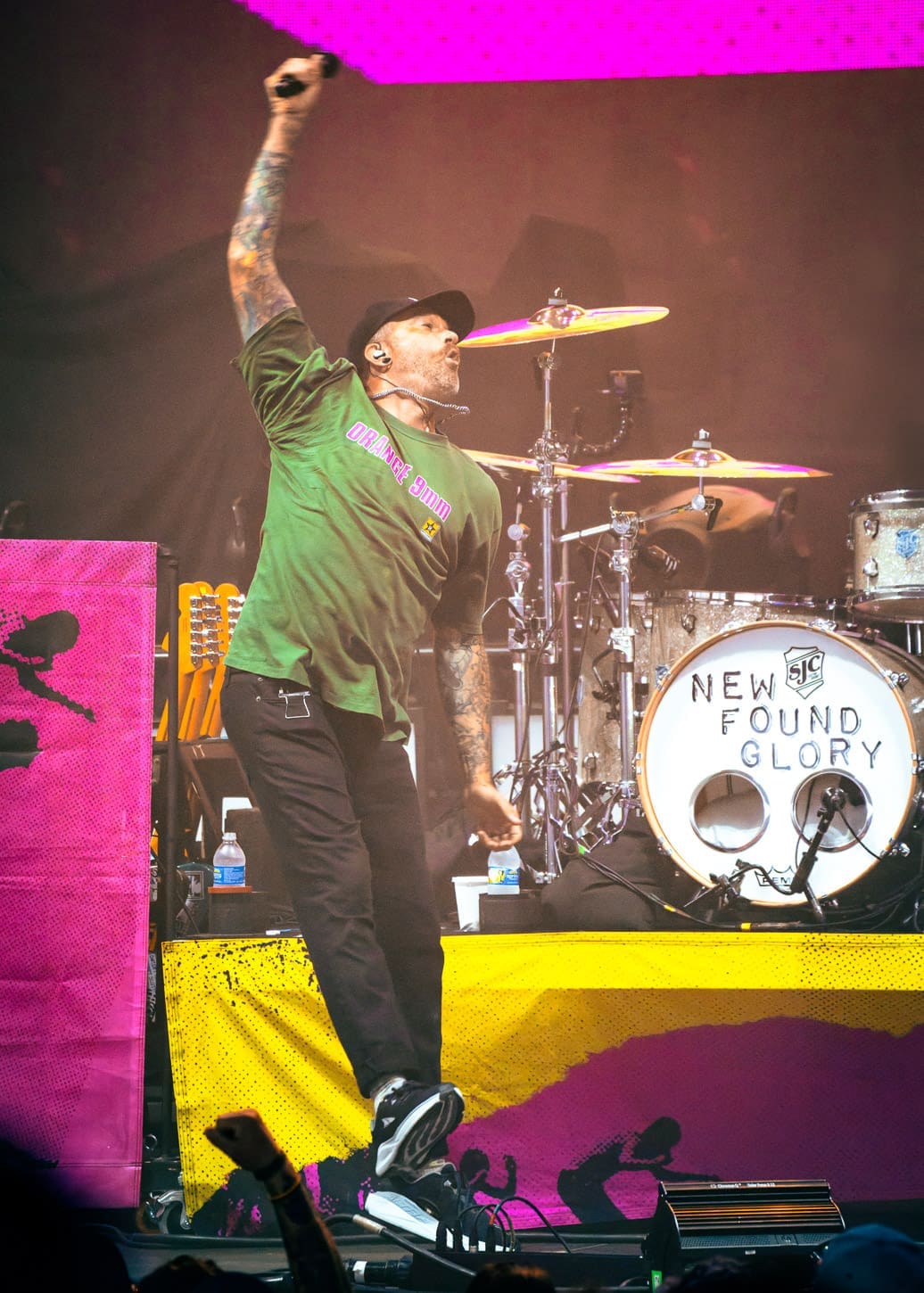 New Found Glory performs at Freedom Mortgage Pavilion in support of The Offspring.