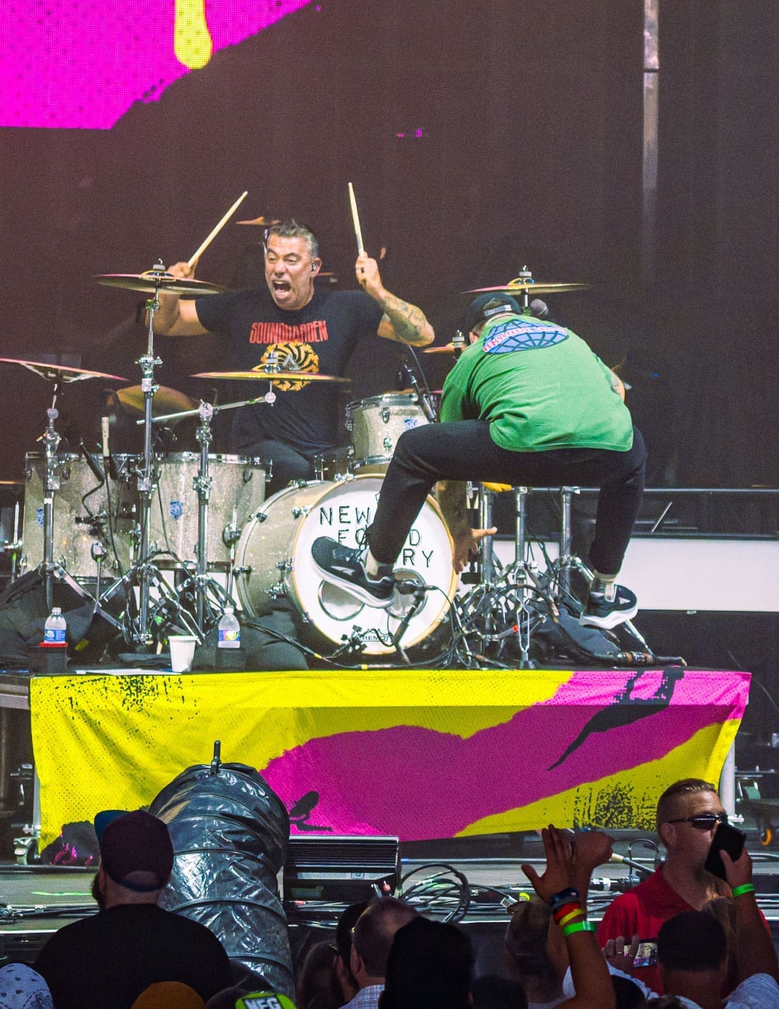 New Found Glory performs at Freedom Mortgage Pavilion in support of The Offspring.