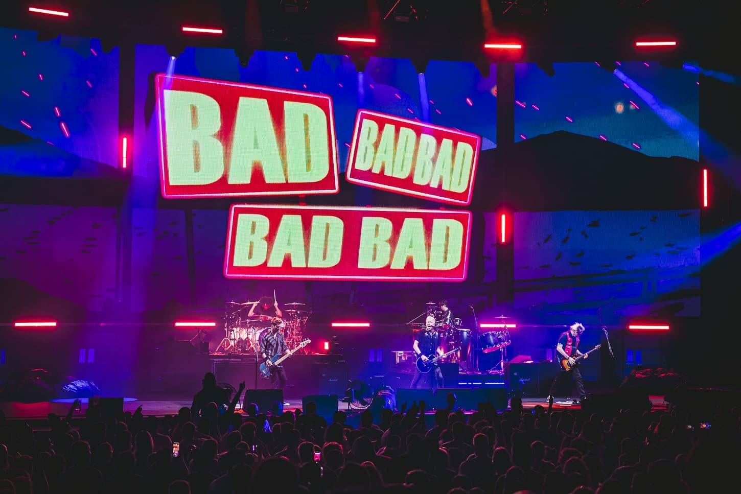 The Offspring performs at the Freedom Mortgage Pavilion in Camden, NJ