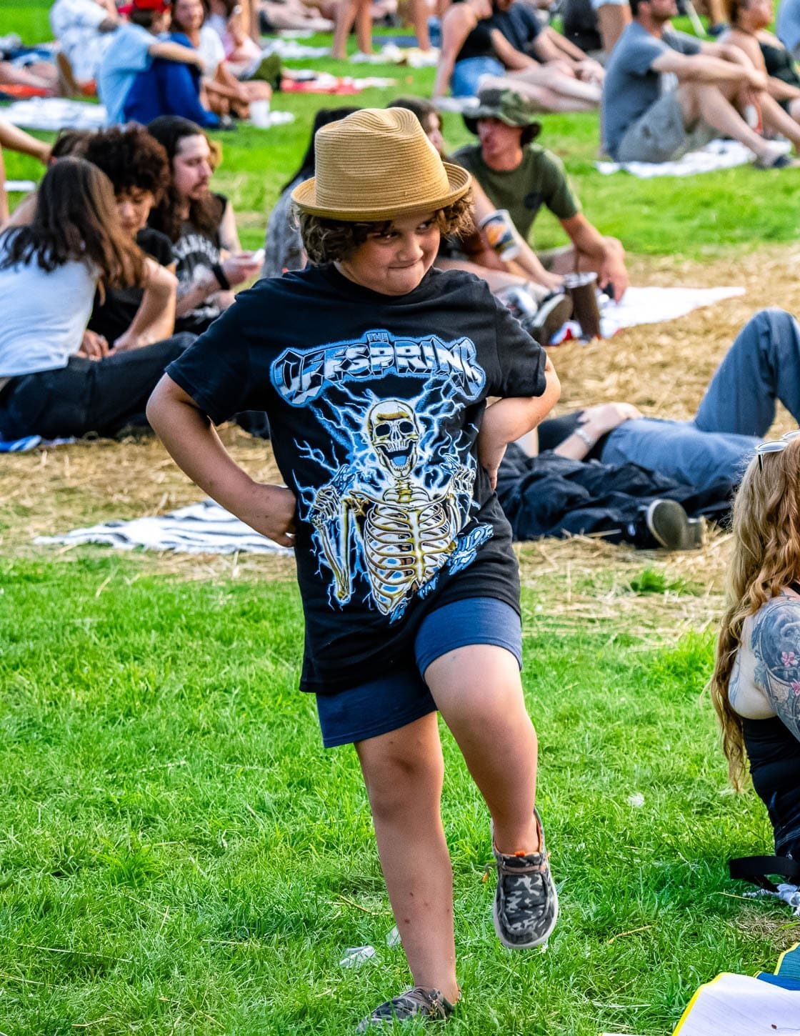 Fans of The Offspring, Jimmy Eat World &amp; New Found Glory party while the tour stopped in Camden, NJ