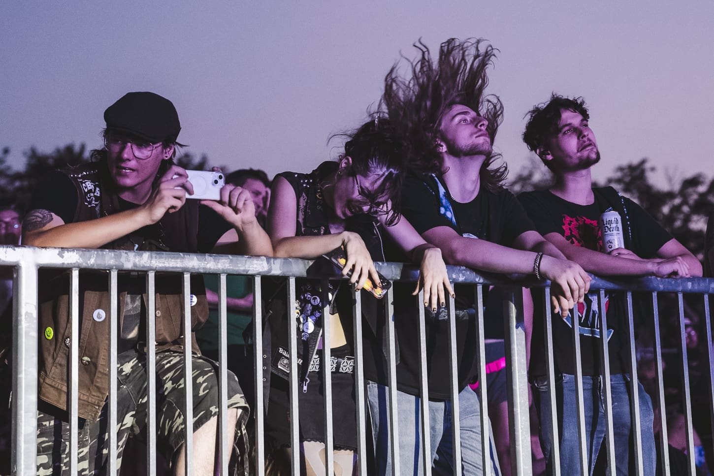 Fans of The Offspring, Jimmy Eat World &amp; New Found Glory party while the tour stopped in Camden, NJ