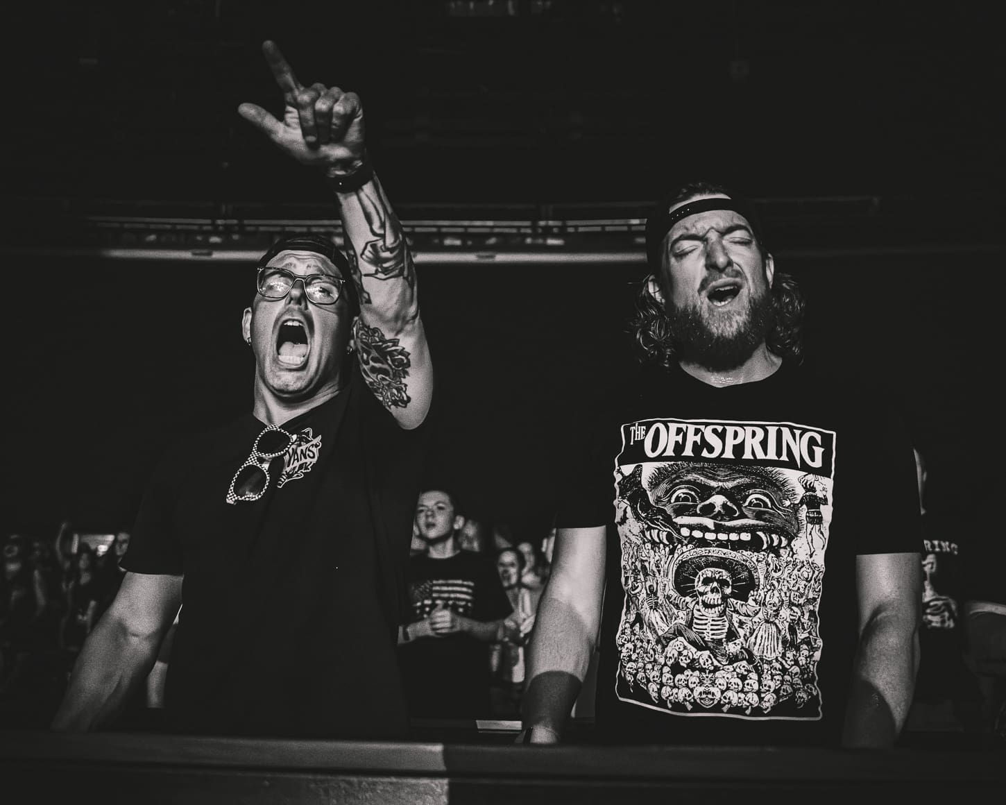 Fans of The Offspring, Jimmy Eat World &amp; New Found Glory party while the tour stopped in Camden, NJ