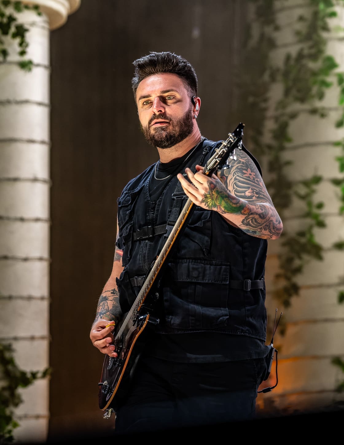 I, Prevail performs at the Freedom Mortgage Pavilion in Camden, NJ during the Summer of Loud tour.