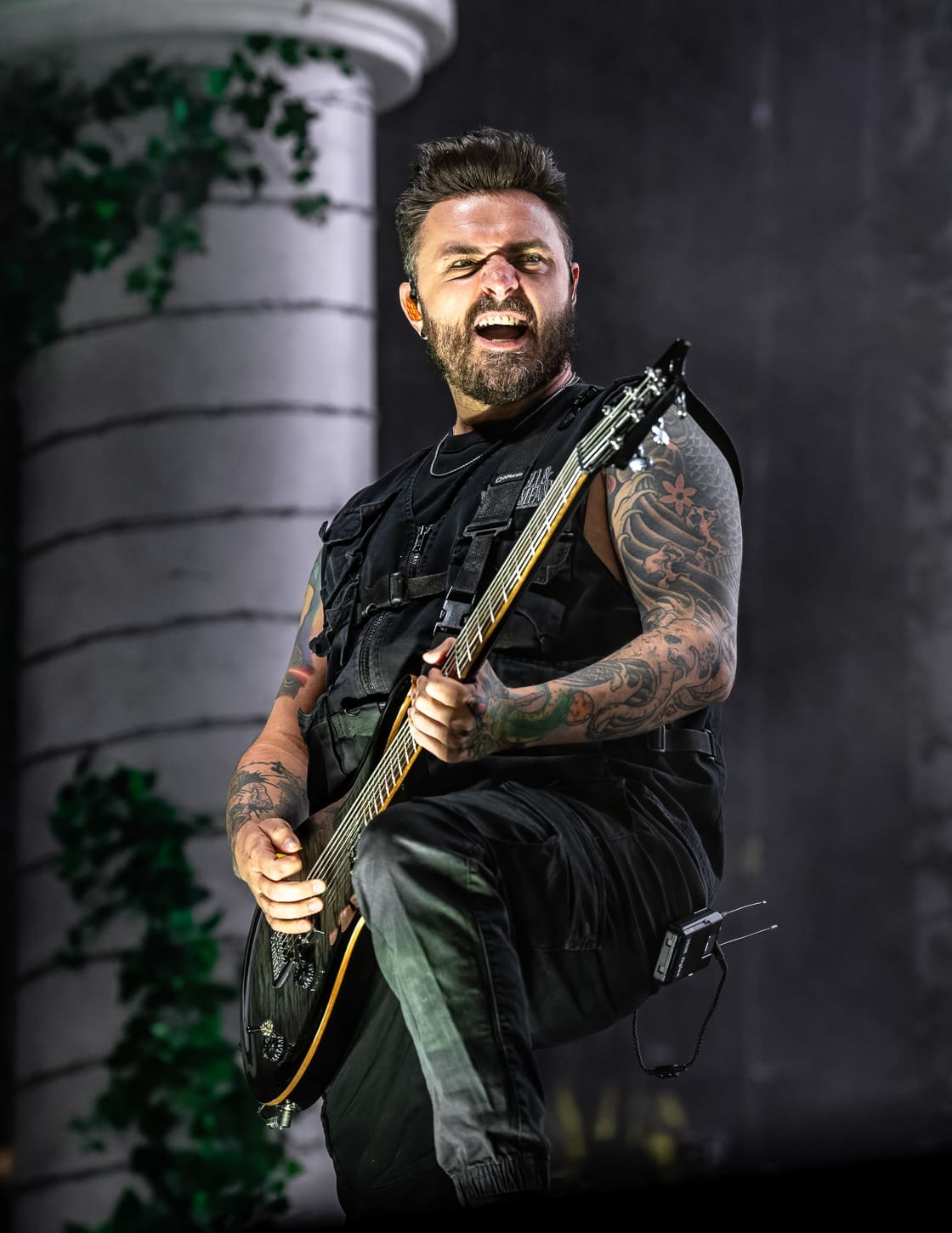 I, Prevail performs at the Freedom Mortgage Pavilion in Camden, NJ during the Summer of Loud tour.