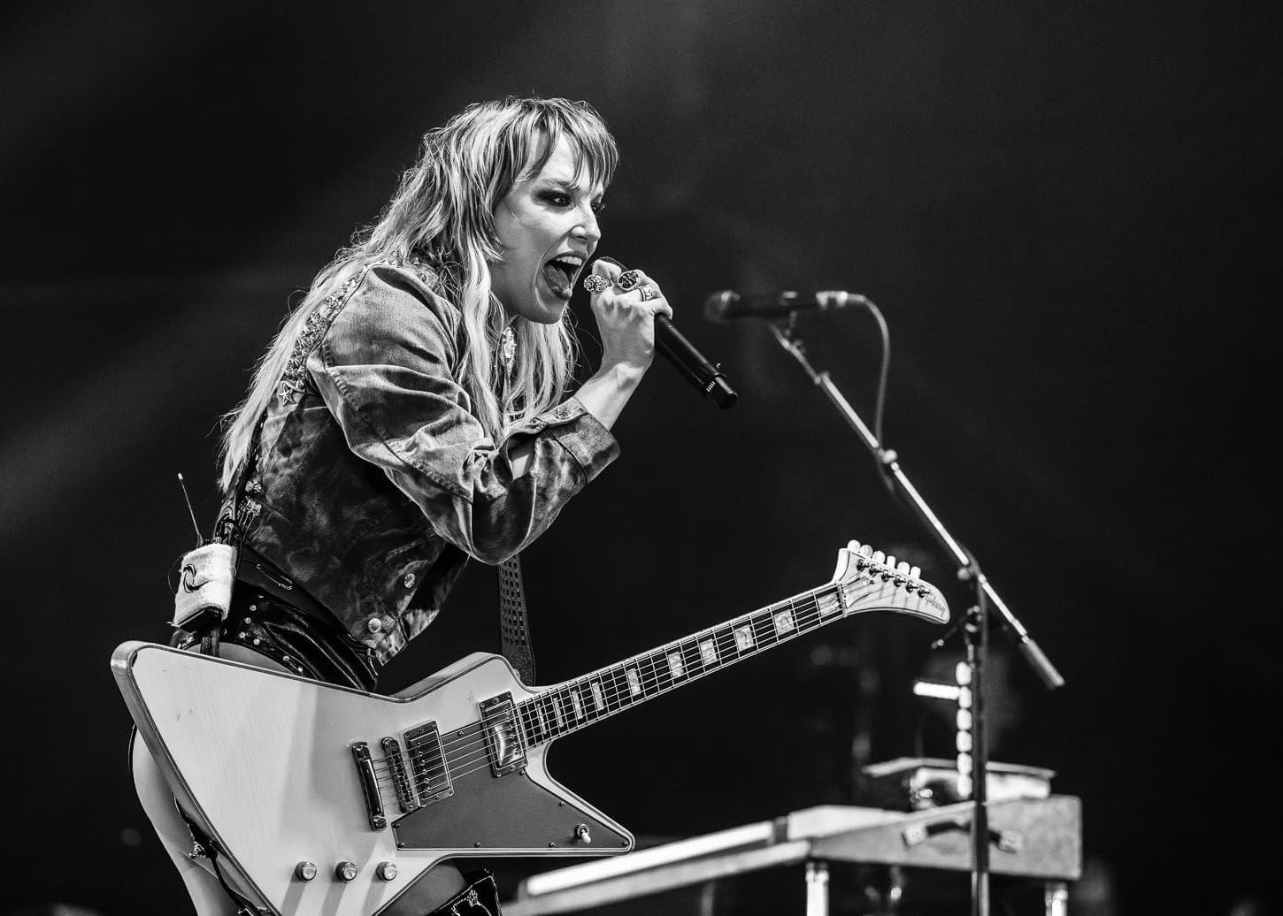 Halestorm performs at the Freedom Mortgage Pavilion in Camden, NJ