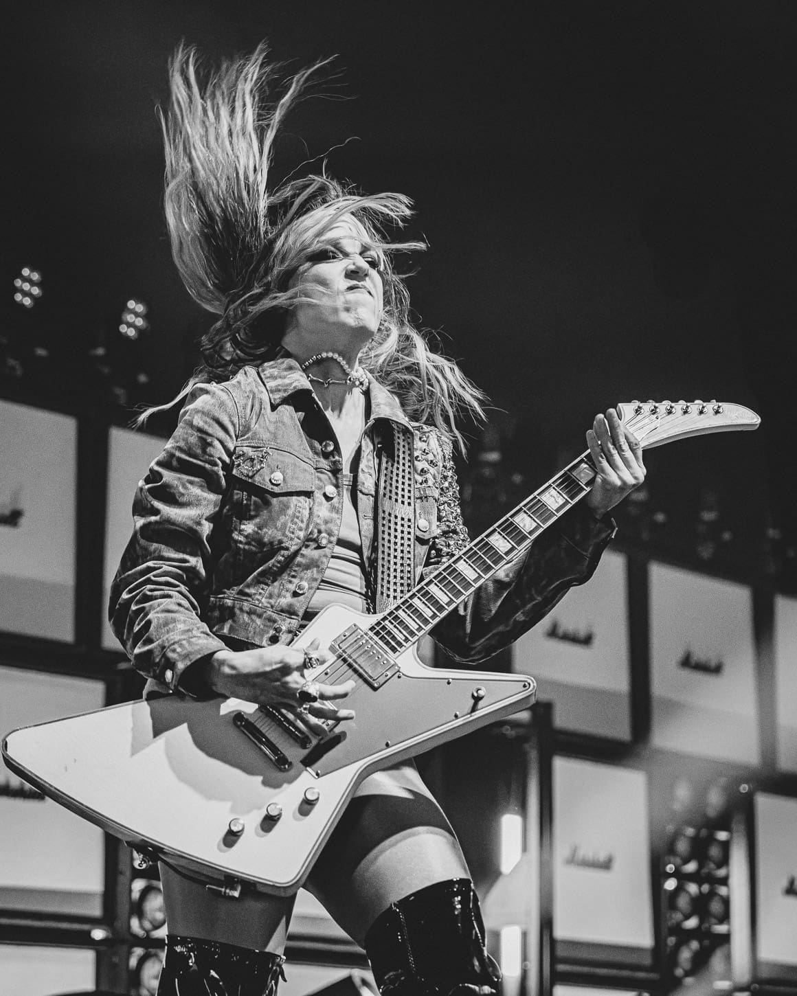 Halestorm performs at the Freedom Mortgage Pavilion in Camden, NJ
