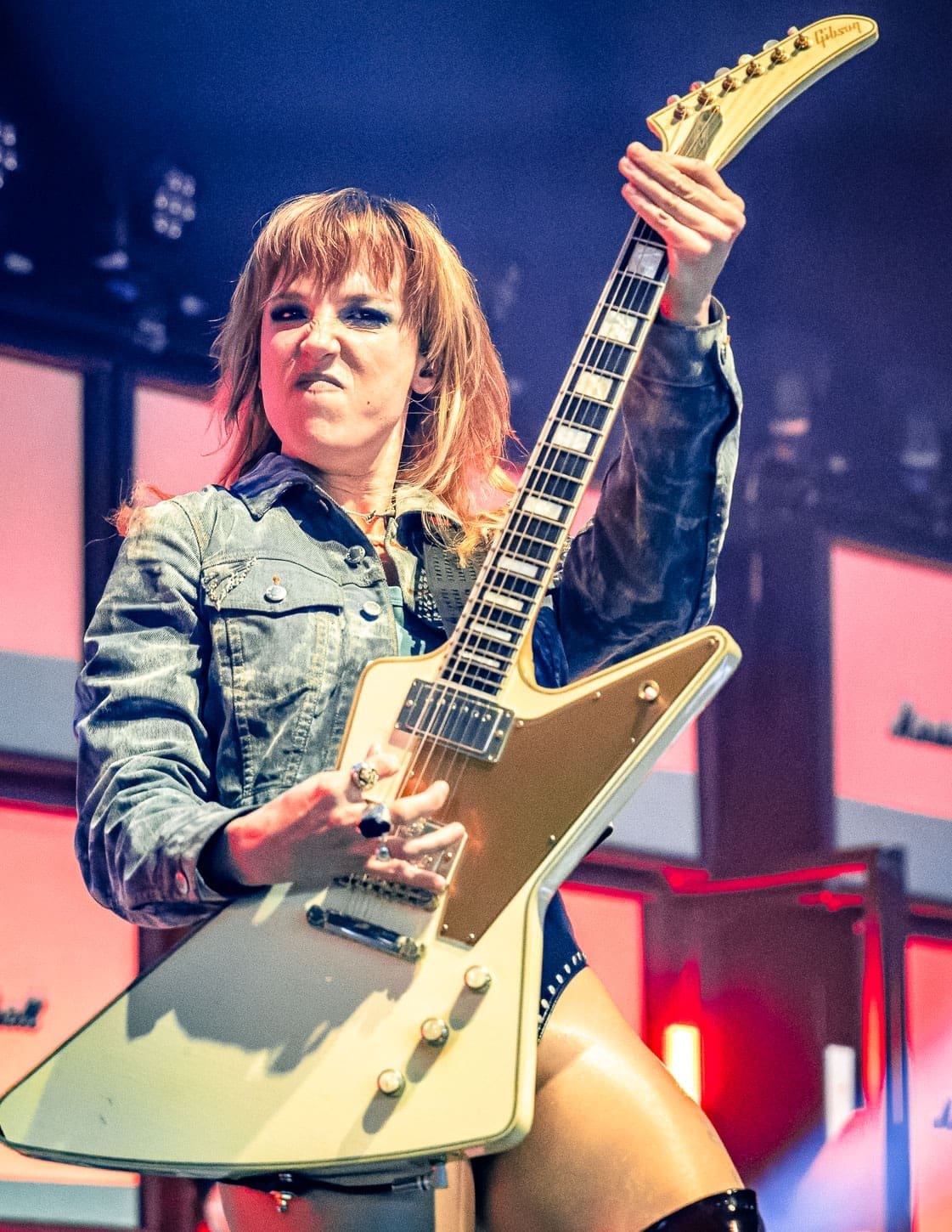 Halestorm performs at the Freedom Mortgage Pavilion in Camden, NJ