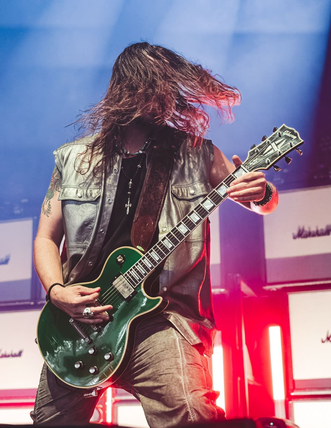 Halestorm performs at the Freedom Mortgage Pavilion in Camden, NJ