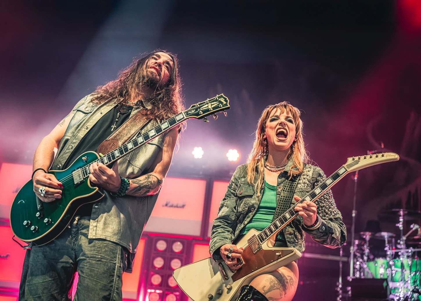 Halestorm performs at the Freedom Mortgage Pavilion in Camden, NJ