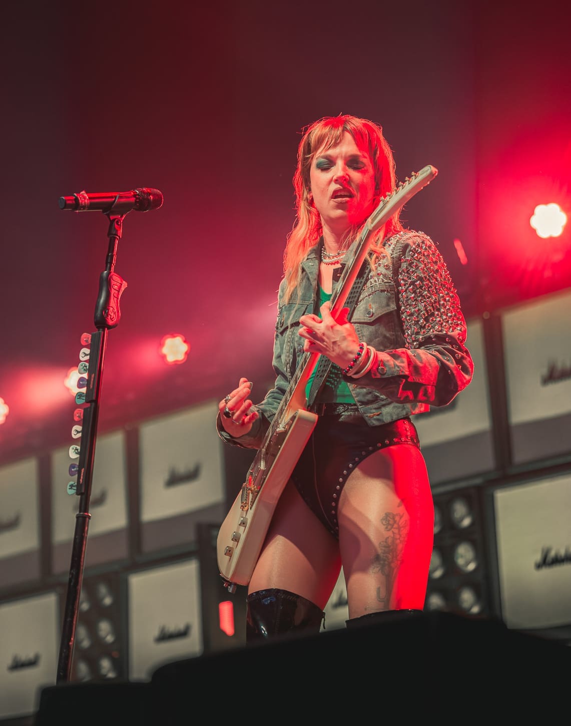 Halestorm performs at the Freedom Mortgage Pavilion in Camden, NJ