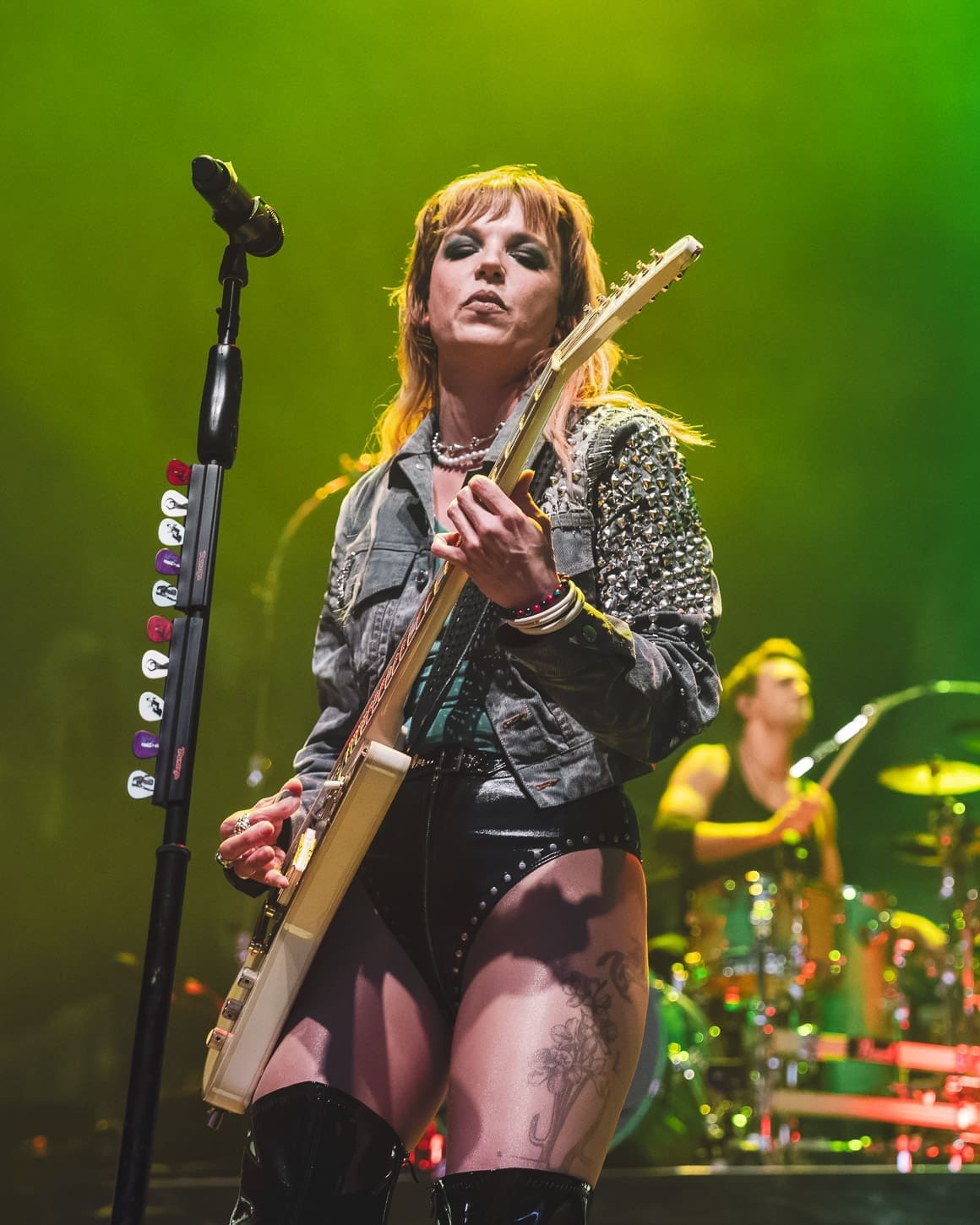 Halestorm performs at the Freedom Mortgage Pavilion in Camden, NJ