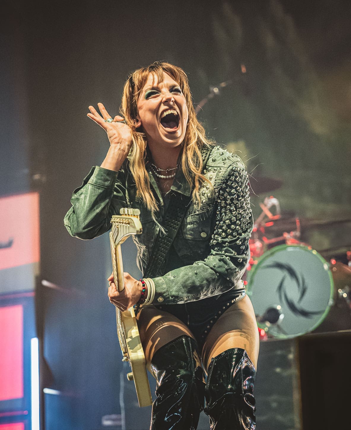 Halestorm performs at the Freedom Mortgage Pavilion in Camden, NJ