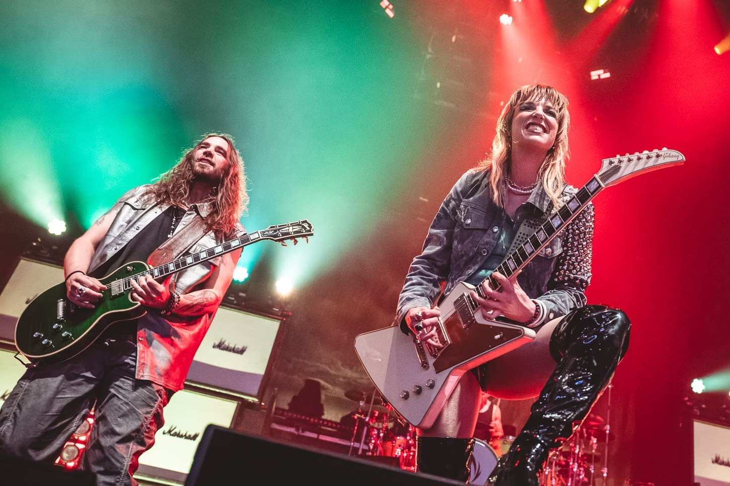 Halestorm performs at the Freedom Mortgage Pavilion in Camden, NJ