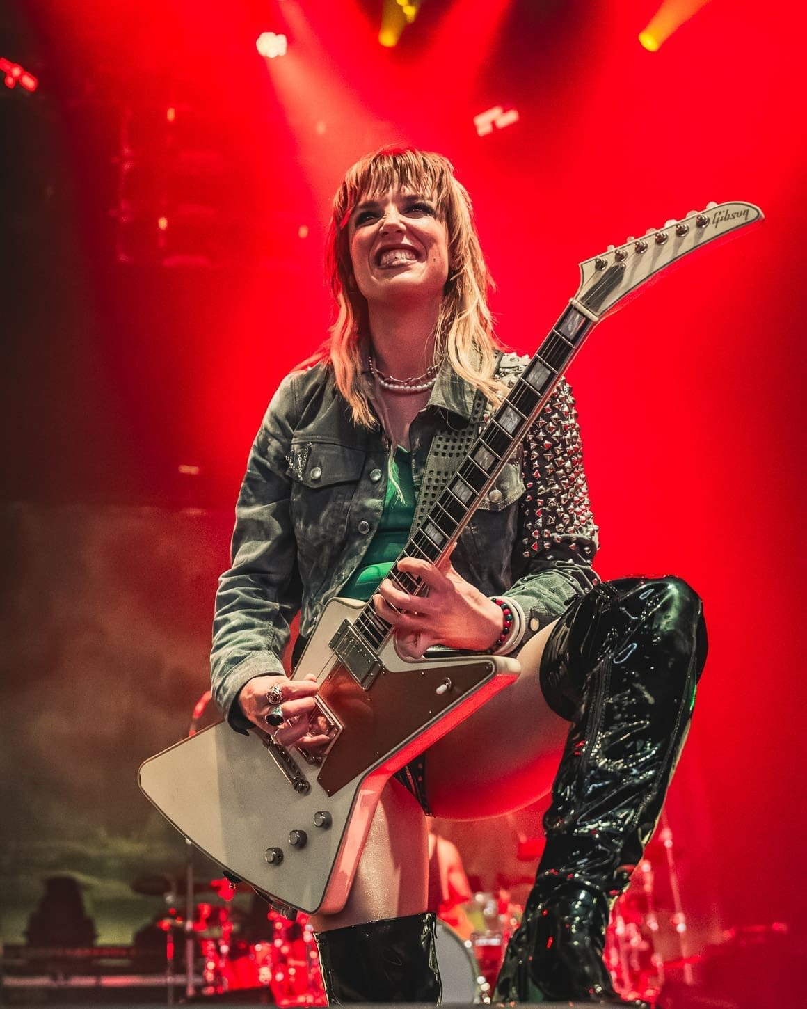 Halestorm performs at the Freedom Mortgage Pavilion in Camden, NJ