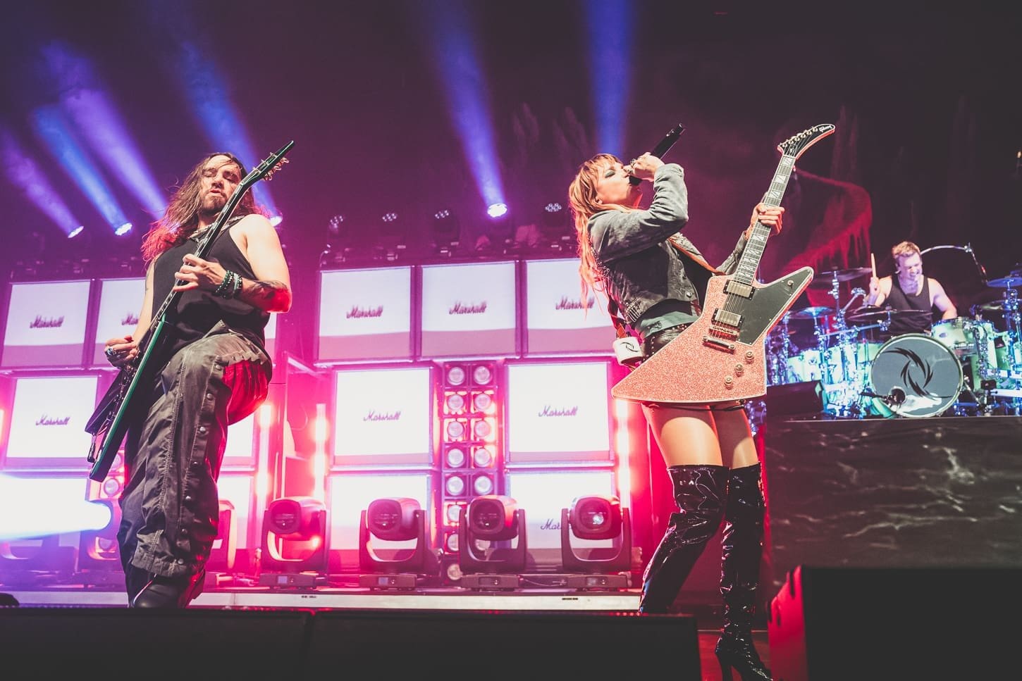 Halestorm performs at the Freedom Mortgage Pavilion in Camden, NJ