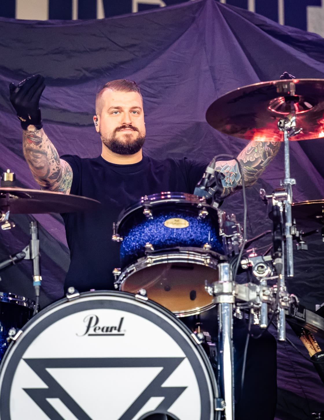 The Ghost Inside performs at the Freedom Mortgage Pavilion in Camden, NJ