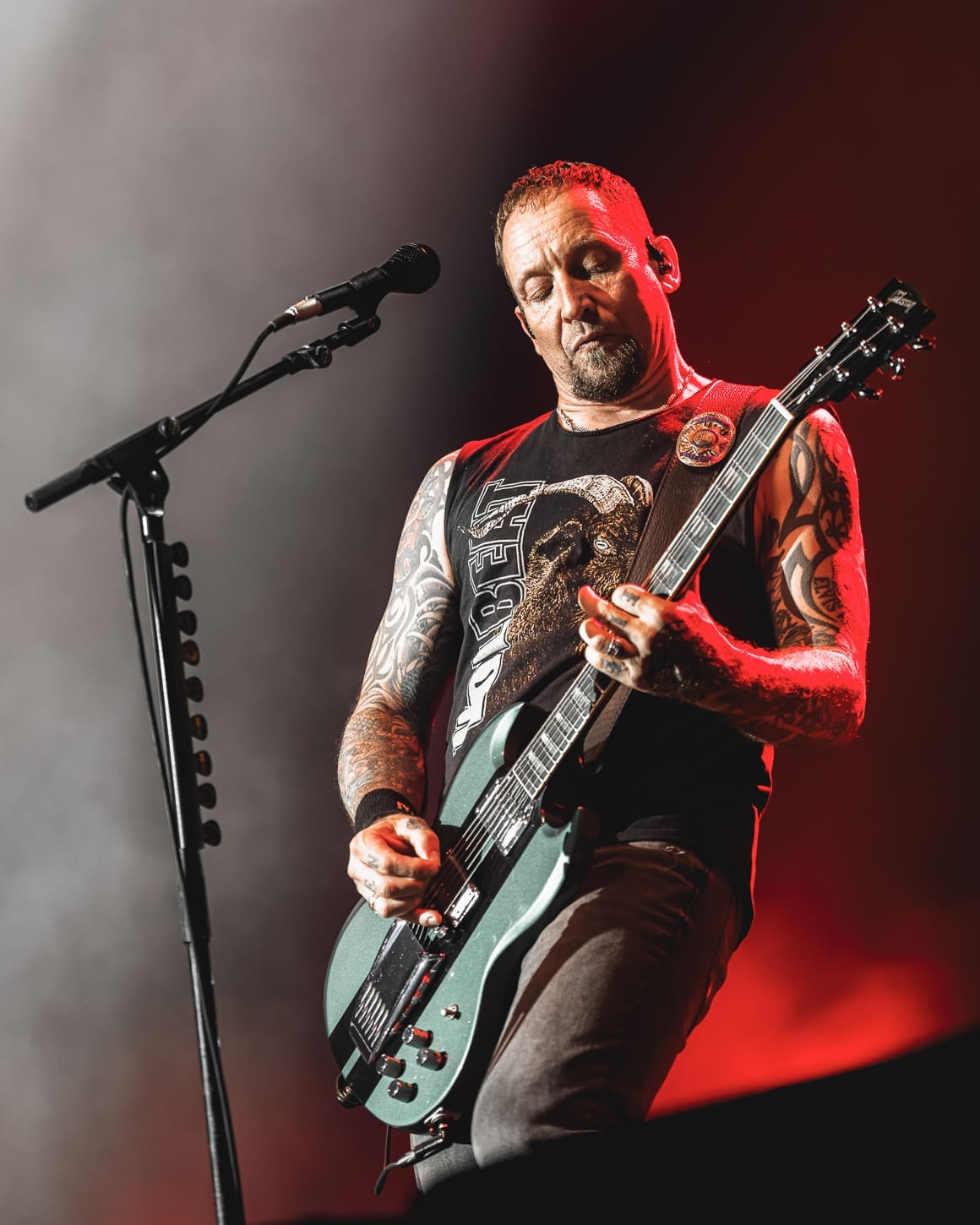 Volbeat performs at the Freedom Mortgage Pavilion in Camden, NJ