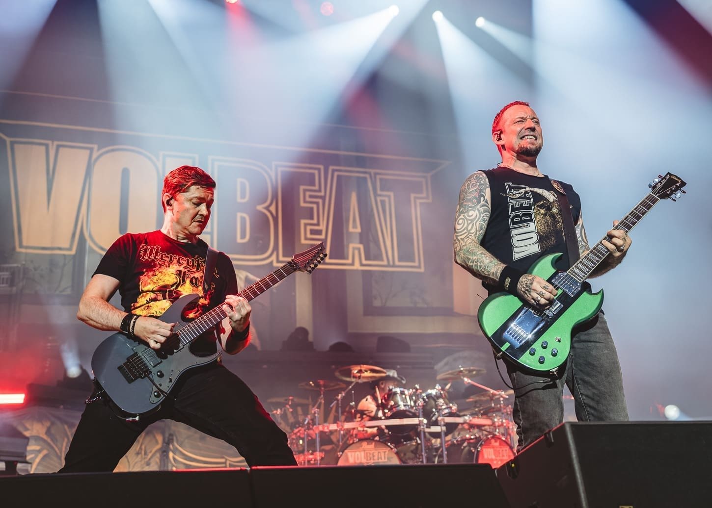 Volbeat performs at the Freedom Mortgage Pavilion in Camden, NJ
