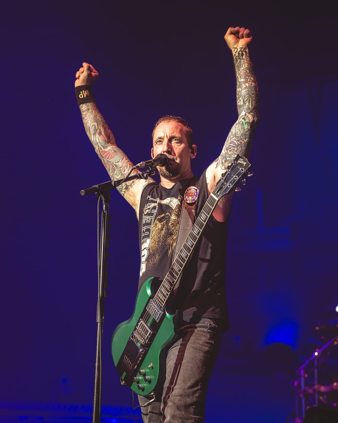Volbeat performs at the Freedom Mortgage Pavilion in Camden, NJ