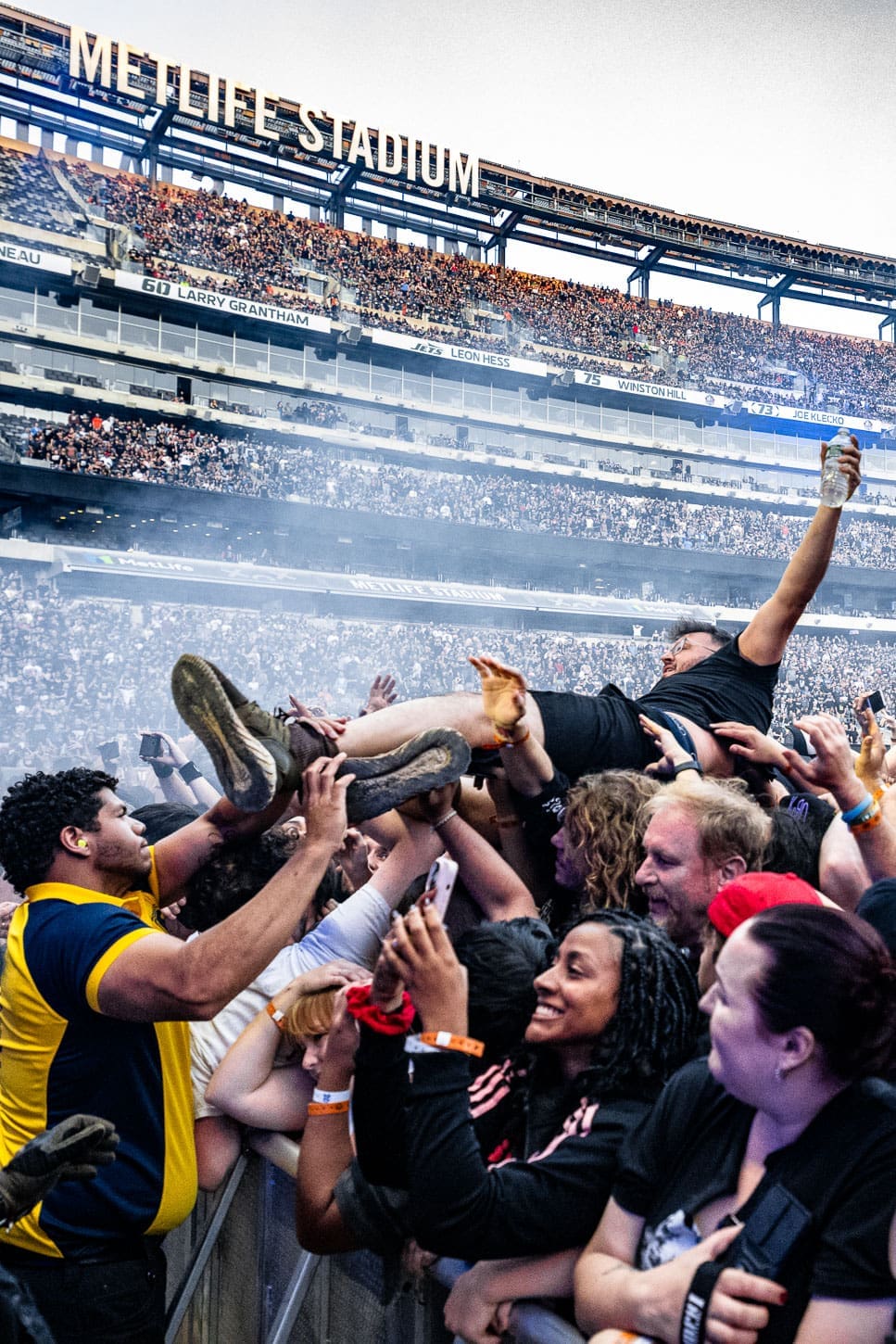 Korn performs at Metlife Stadium.