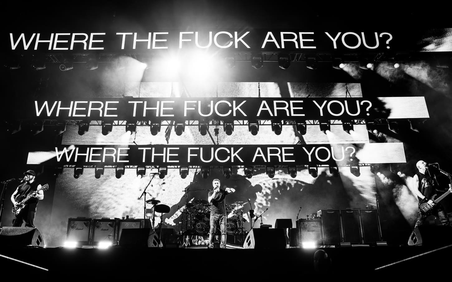 System of a Down performs at Metlife Stadium.