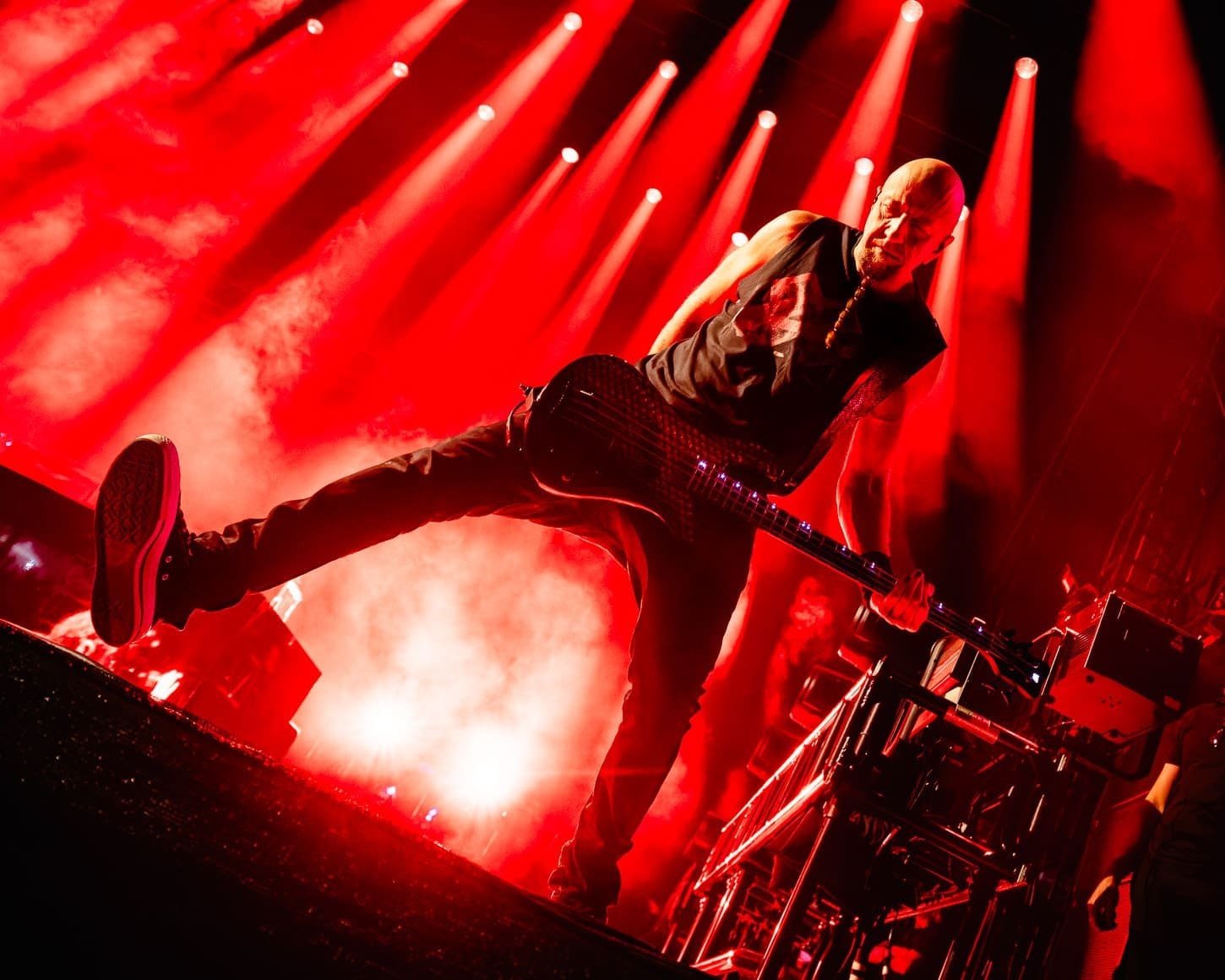 System of a Down performs at Metlife Stadium.