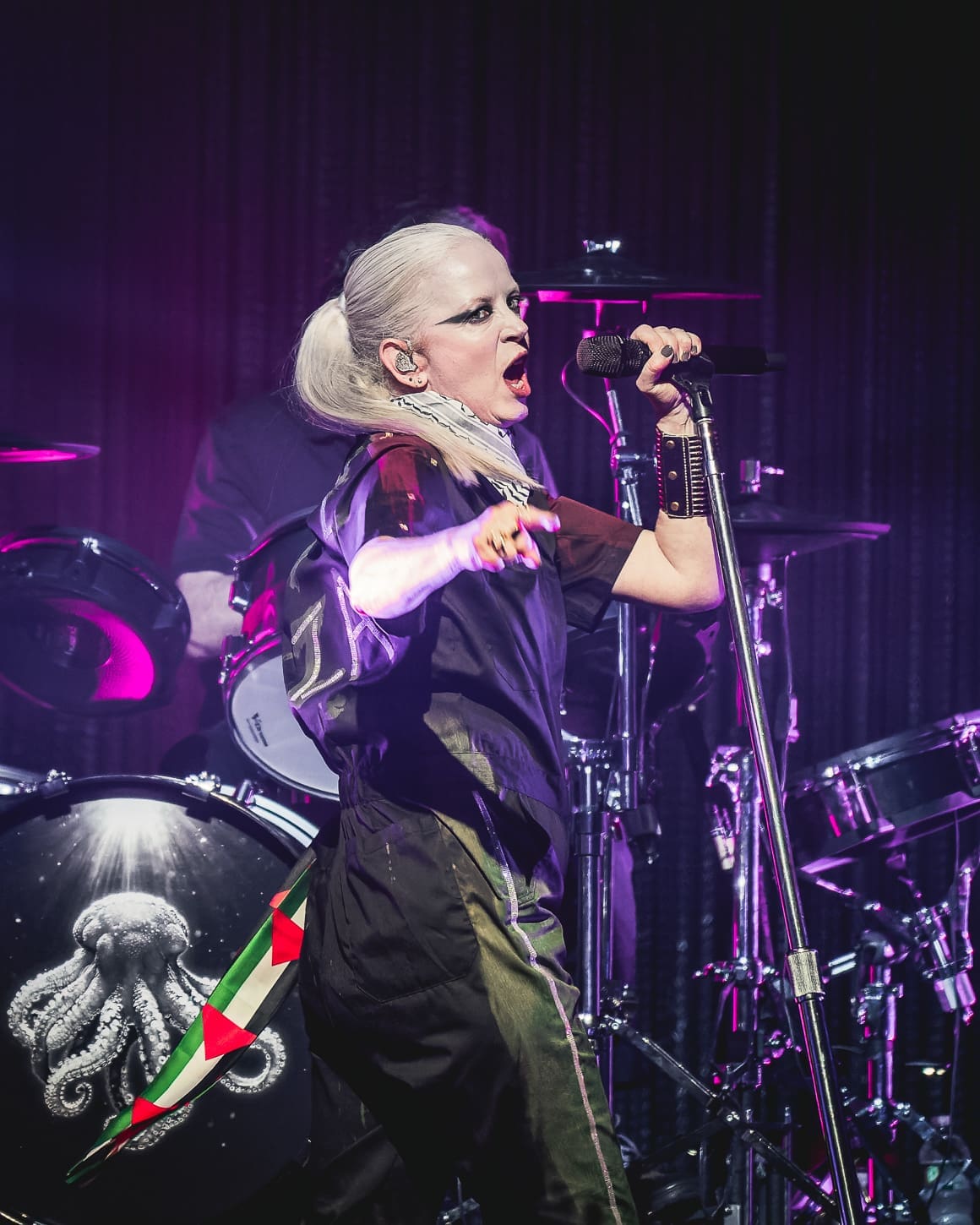 Garbage performs at the Franklin Music Hall in Philadelphia, PA