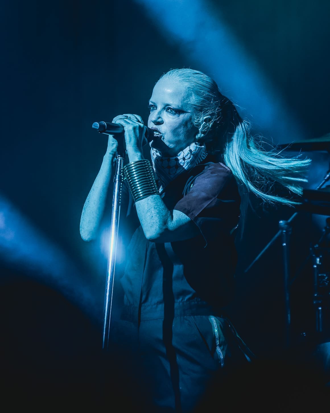 Garbage performs at the Franklin Music Hall in Philadelphia, PA