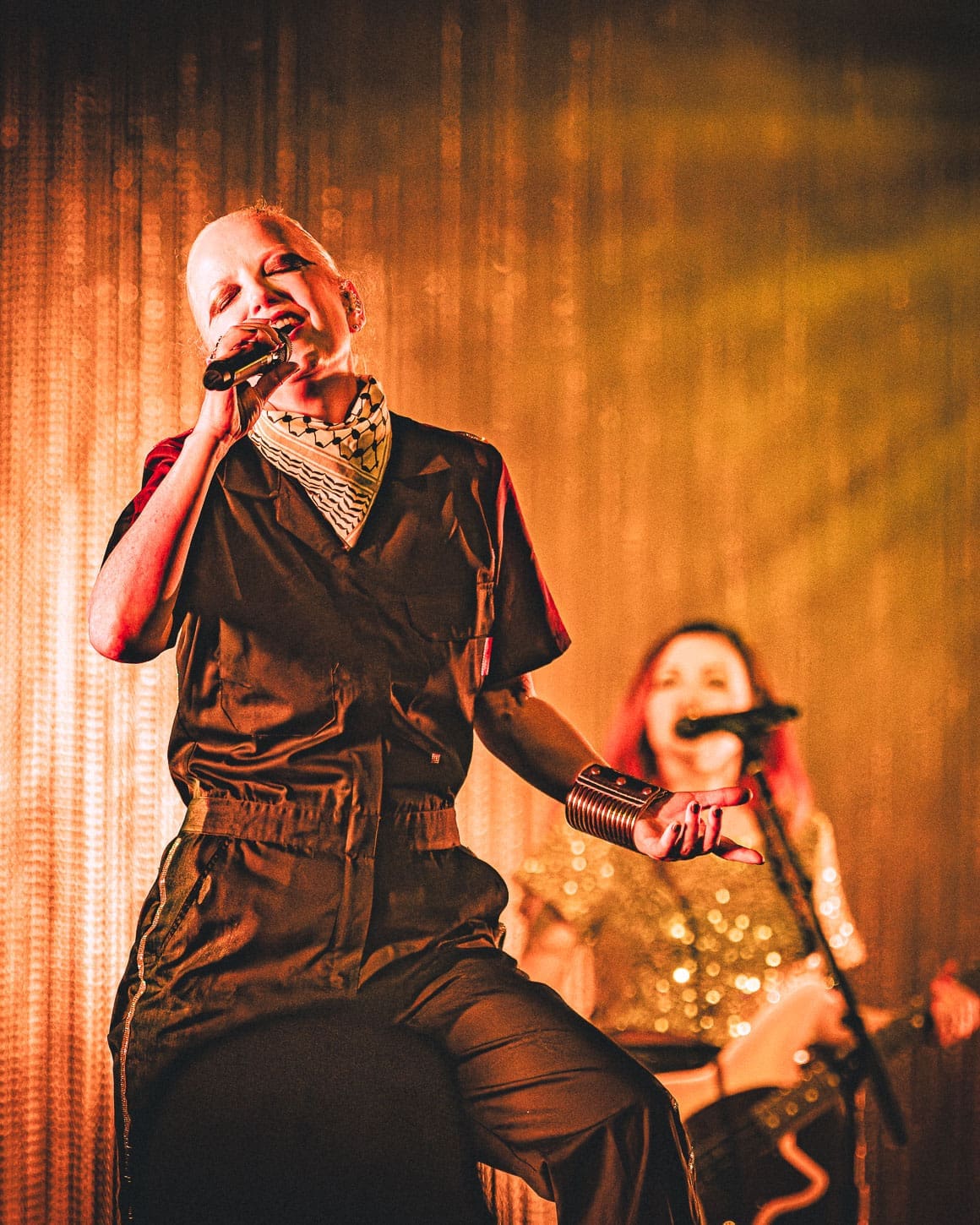 Garbage performs at the Franklin Music Hall in Philadelphia, PA