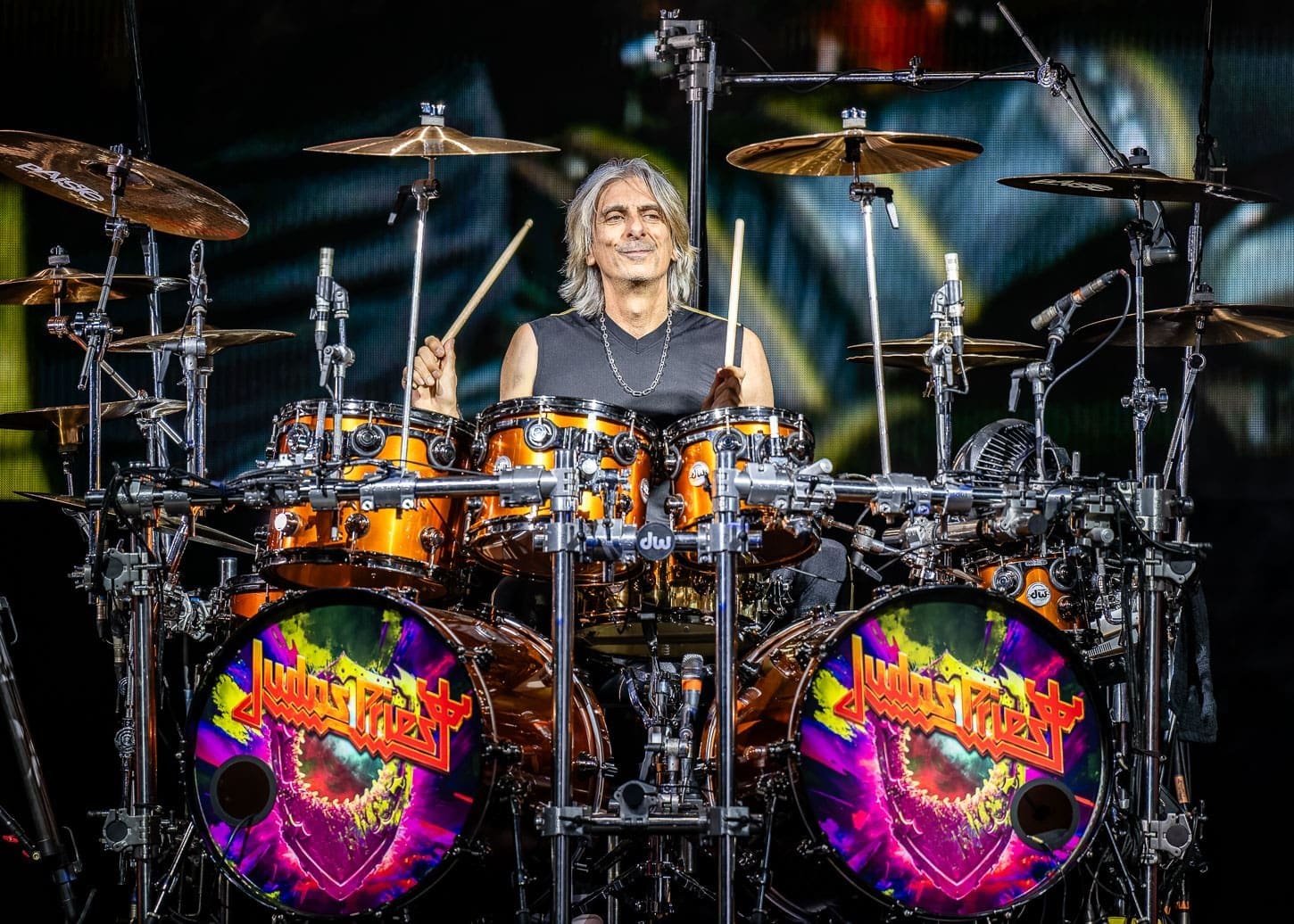 Judas Priest perform at the PNC Bank Center in Holmdel, NJ Judas Priest perform at the PNC Bank Center in Holmdel, NJ